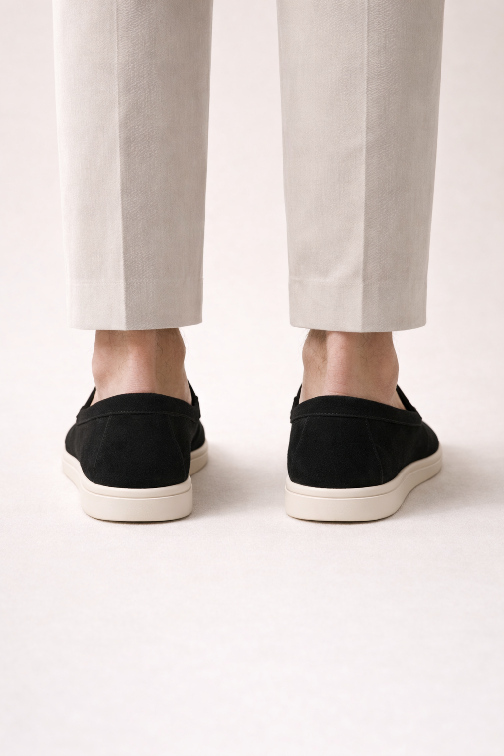 Velaro Suede Loafers Black
