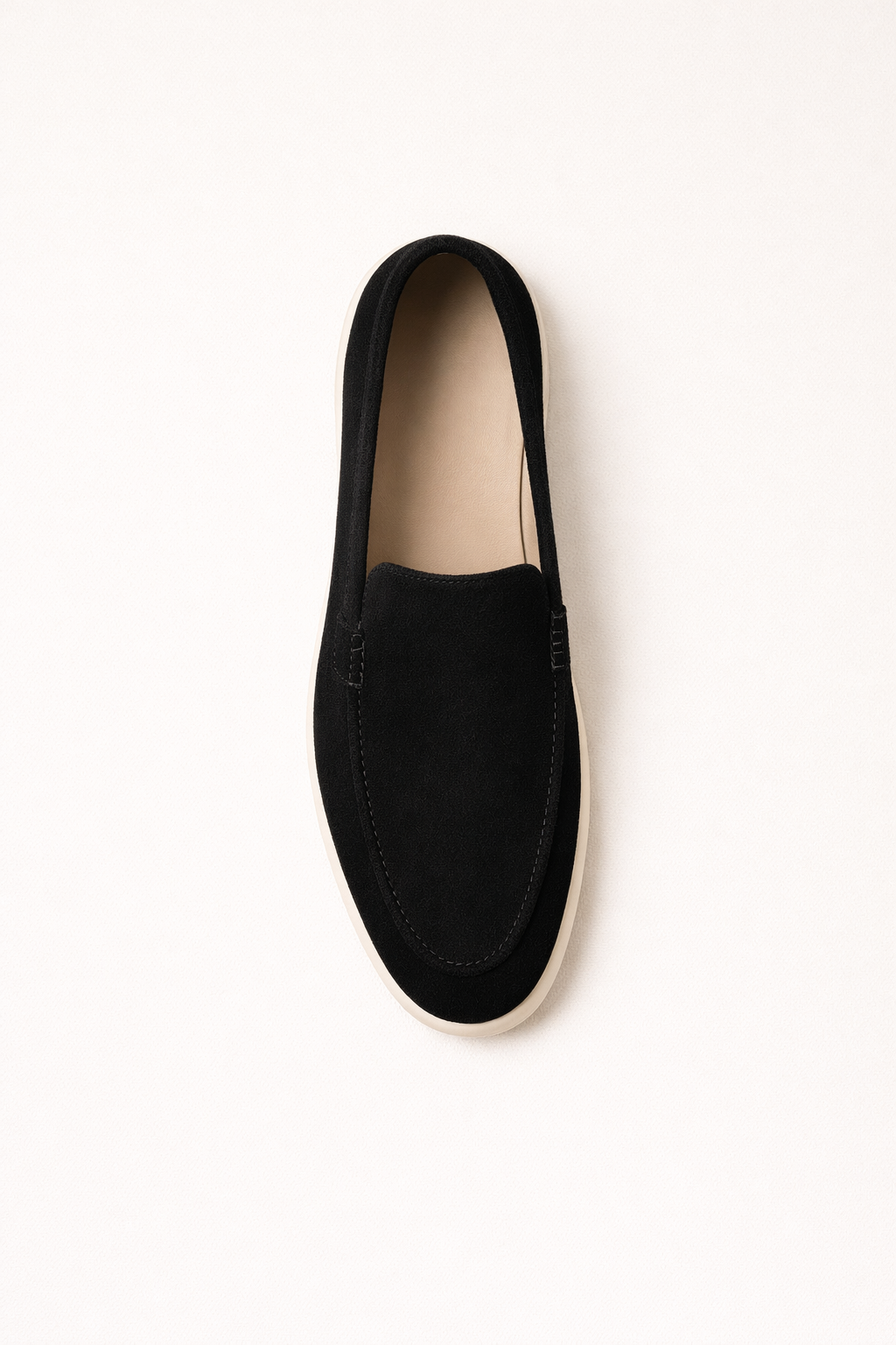 Velaro Suede Loafers Black