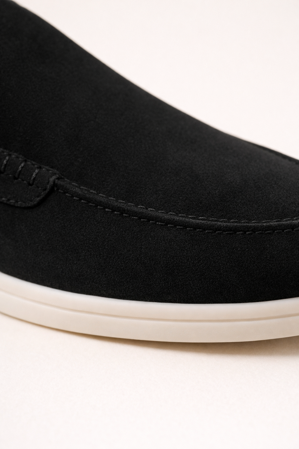Velaro Suede Loafers Black