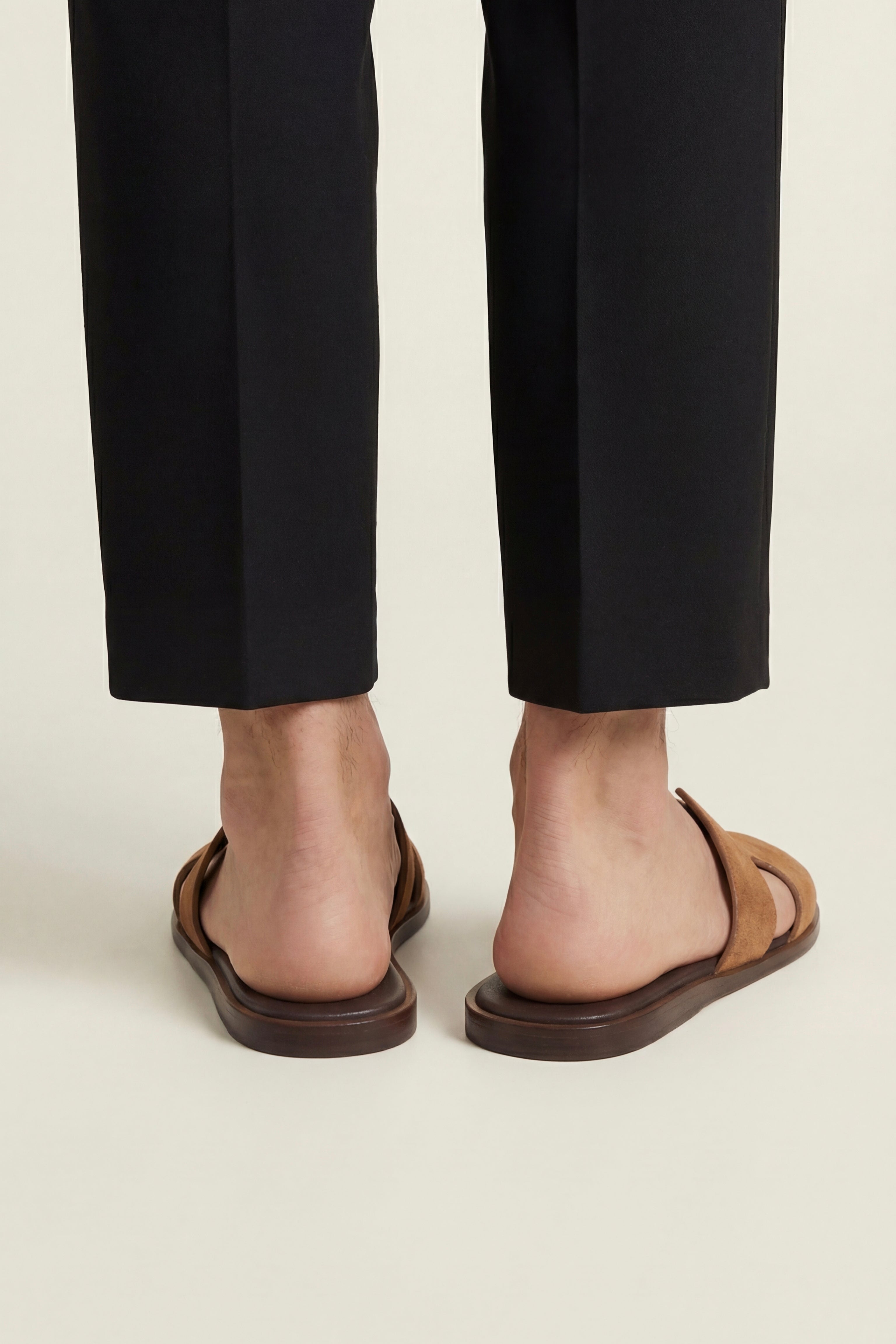 Matera Suede Sandal Brown