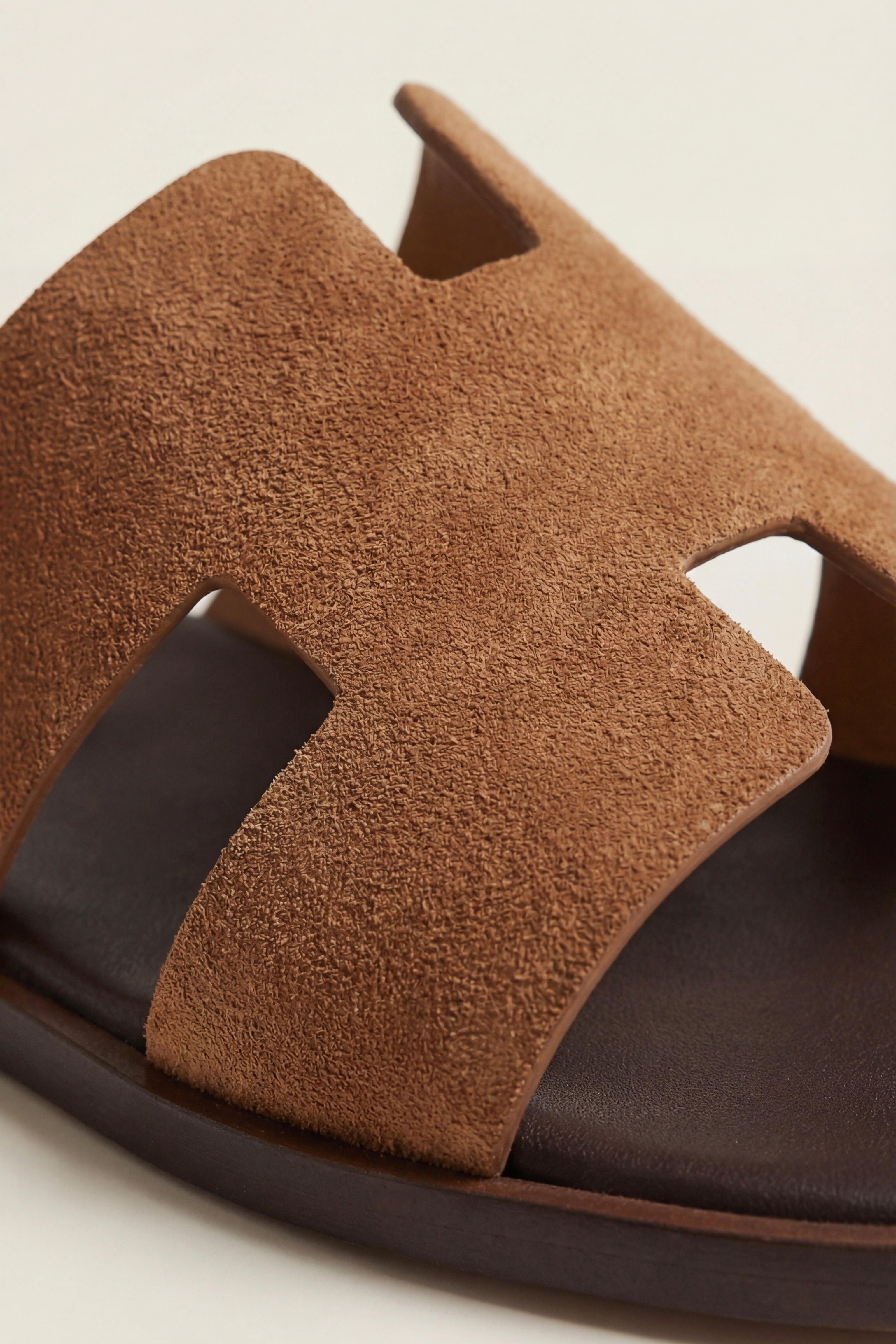 Matera Suede Sandal Brown
