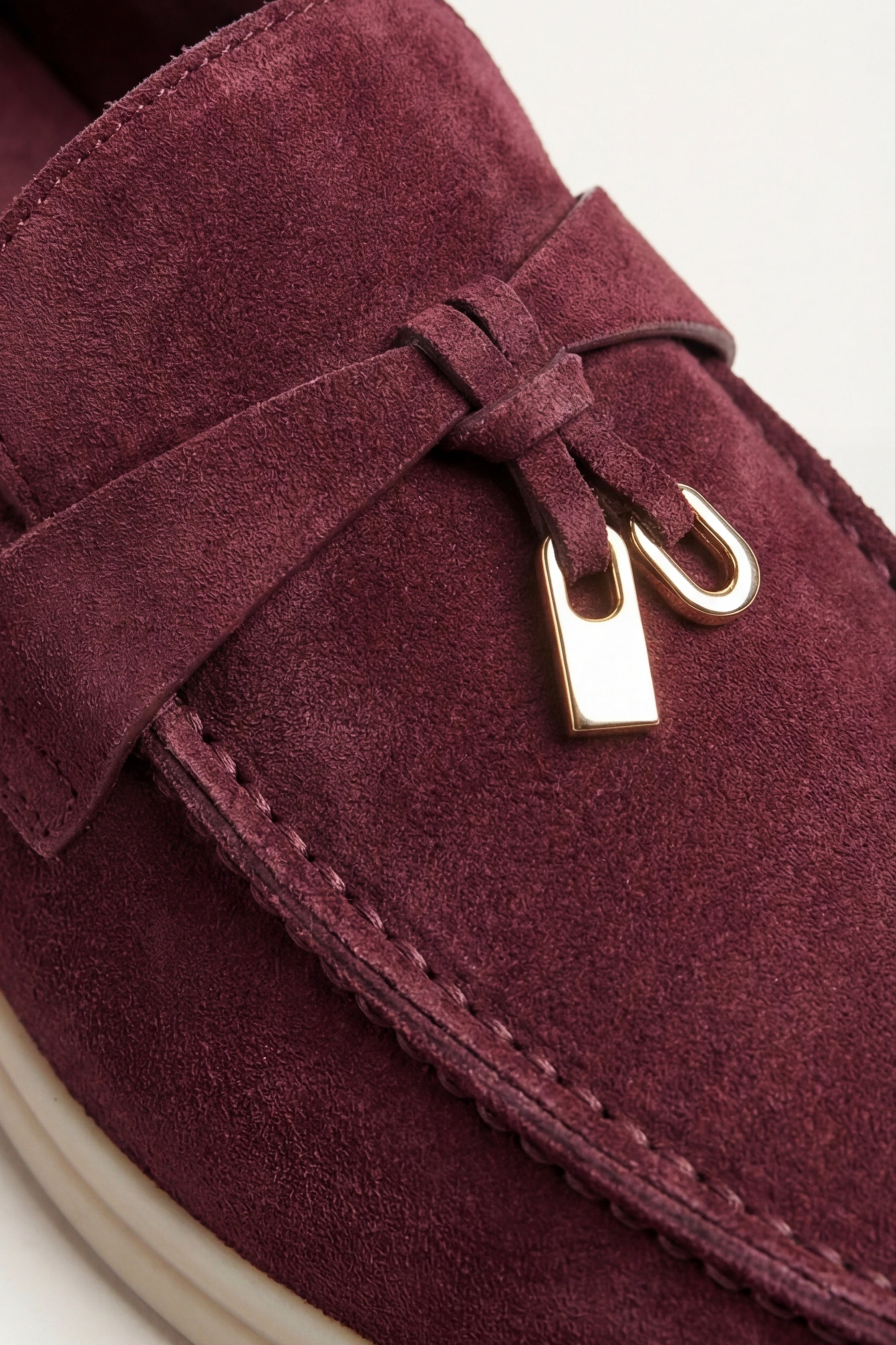 Velaro Buckle Loafer Burgundy Wine