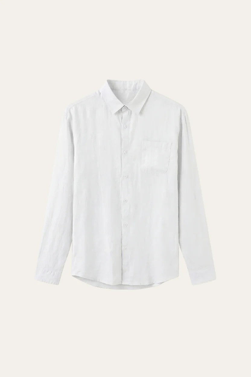 Torino Linen Shirt White