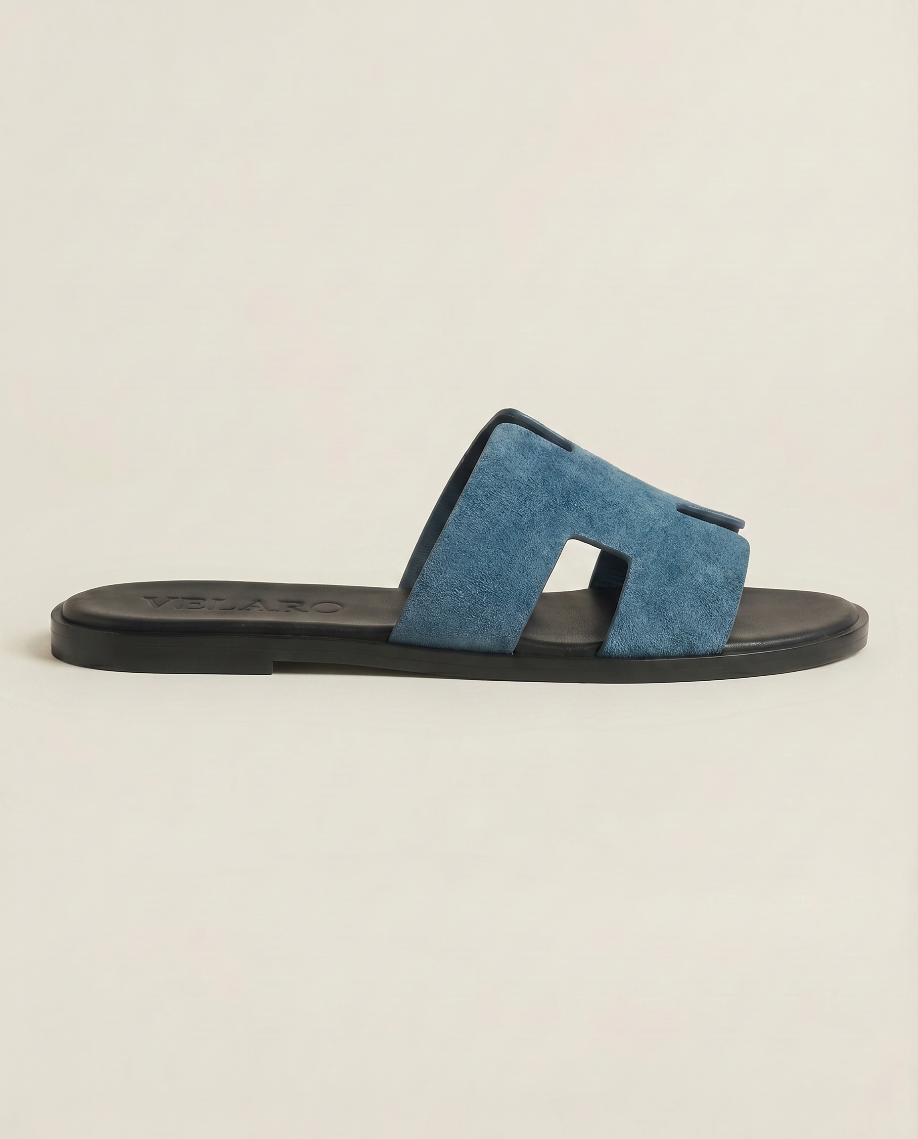 Matera Suede Sandal Blue