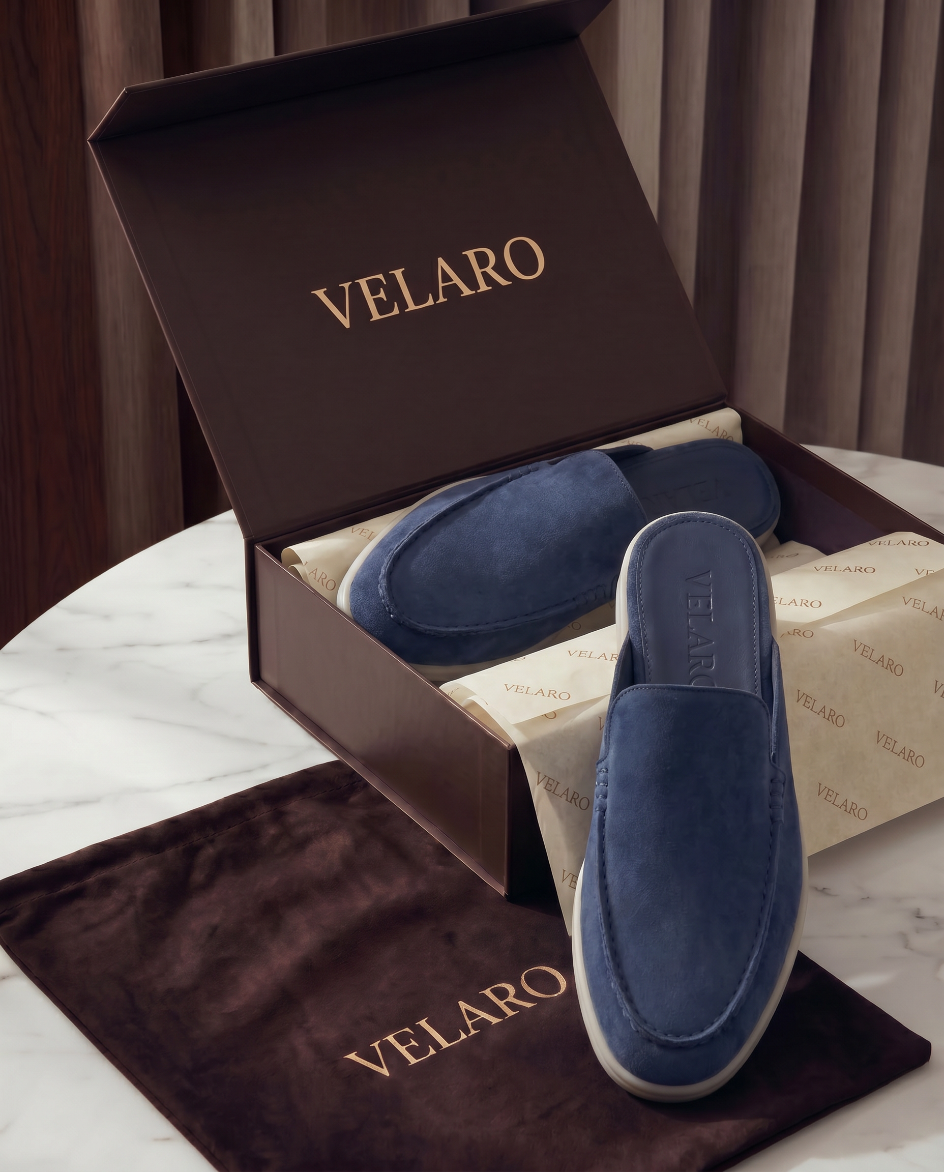 Velaro Mule Blue