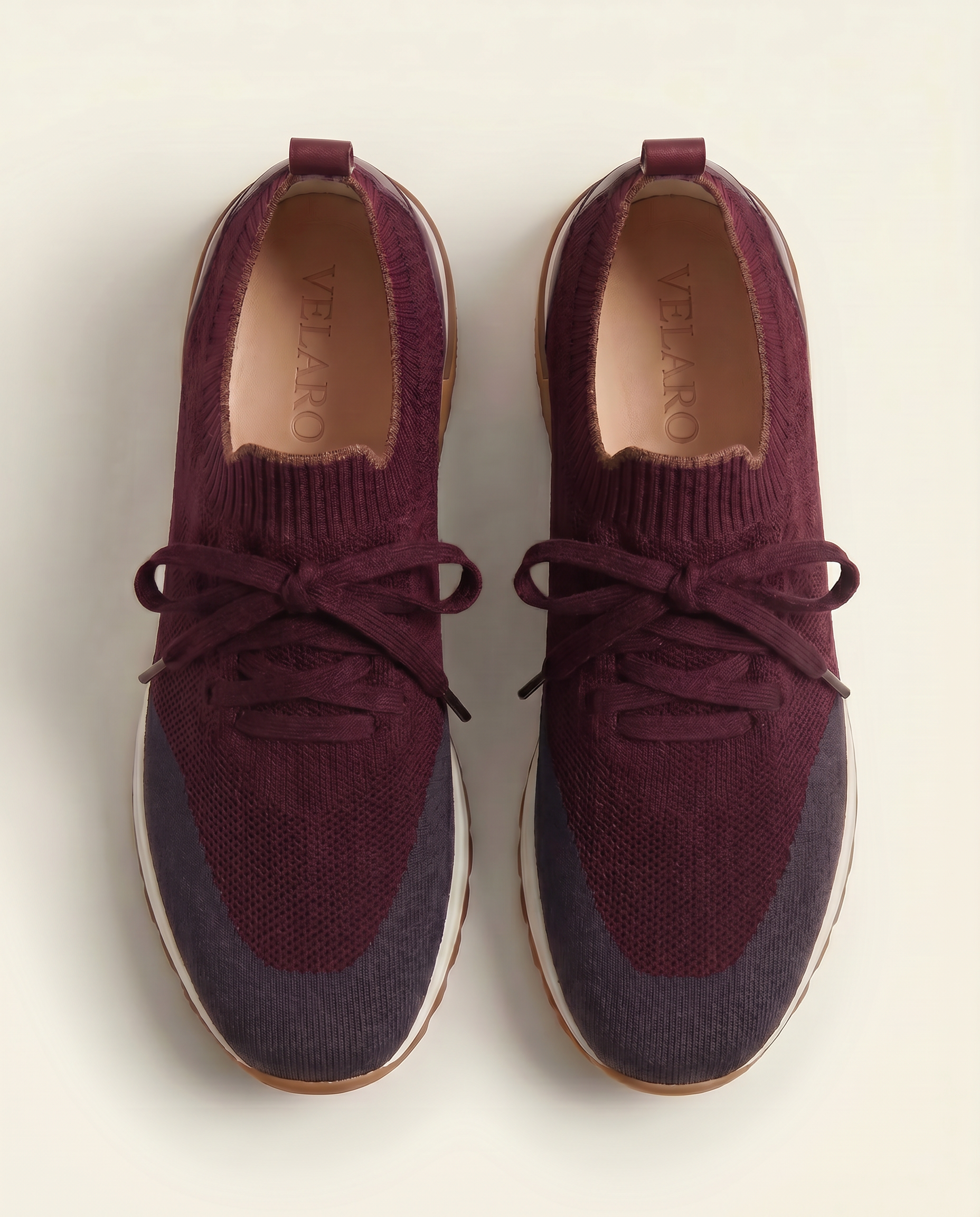 Solano Mesh Slip-On Burgundy