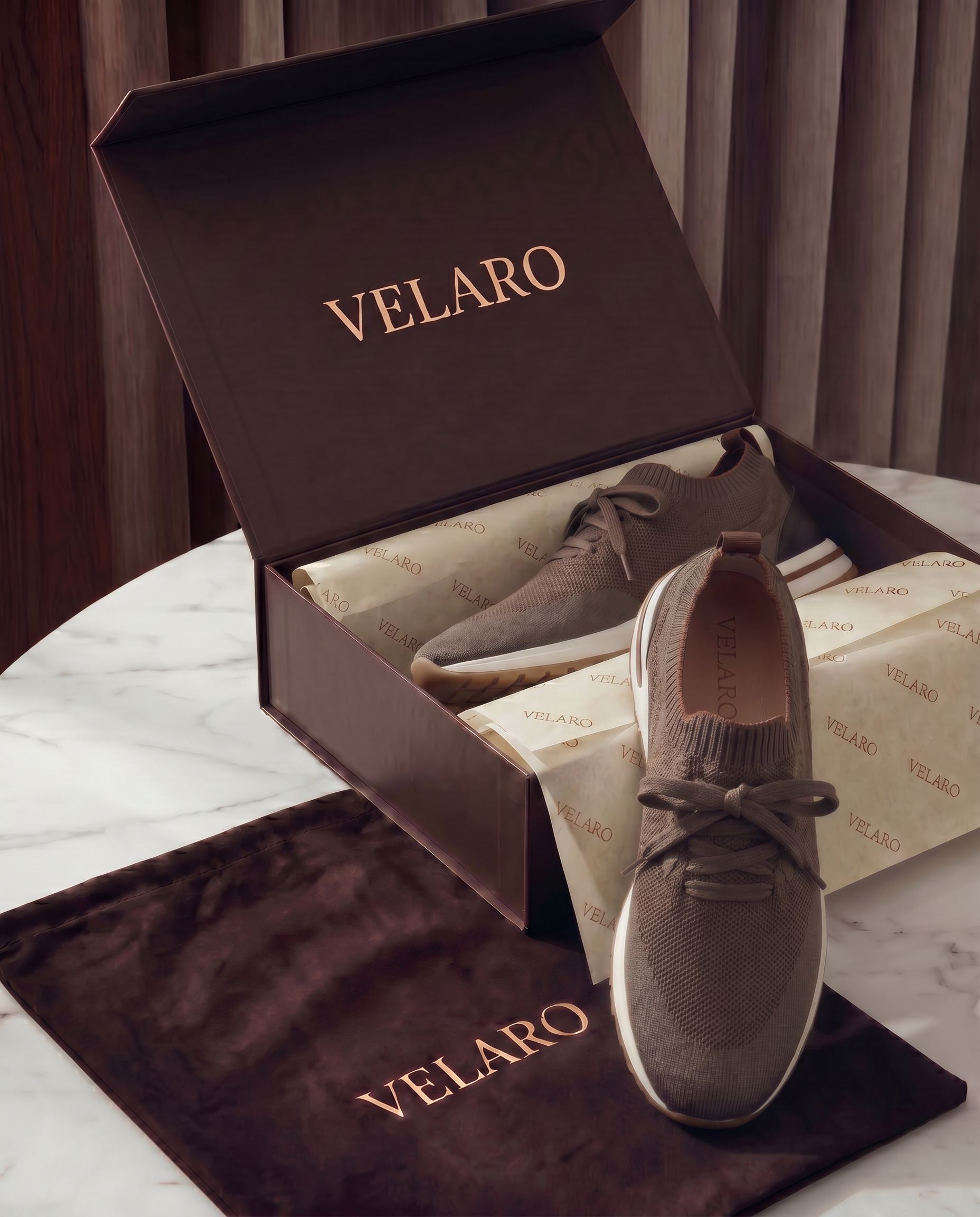 Solano Mesh Slip-On Brown