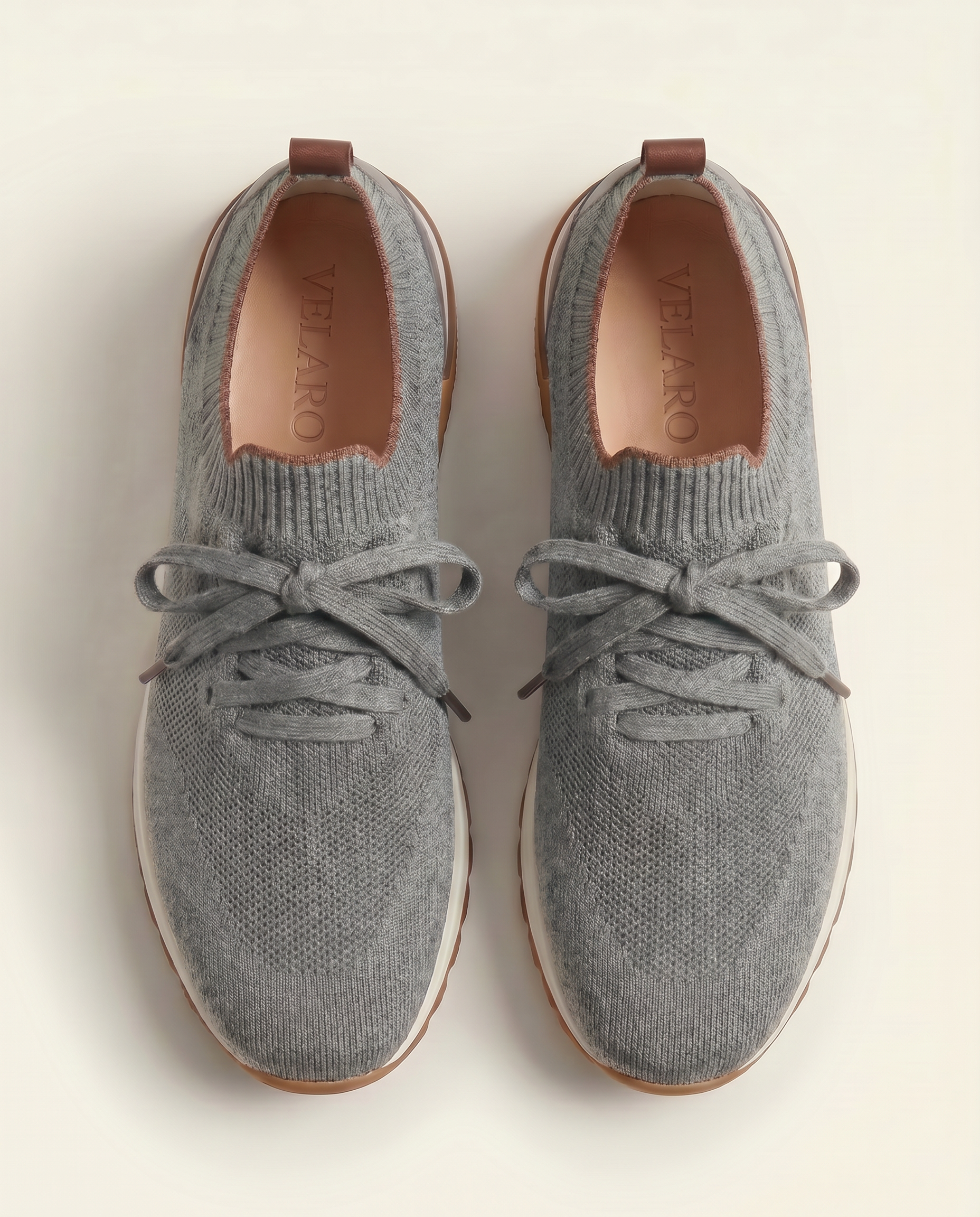 Solano Mesh Slip-On Light Grey