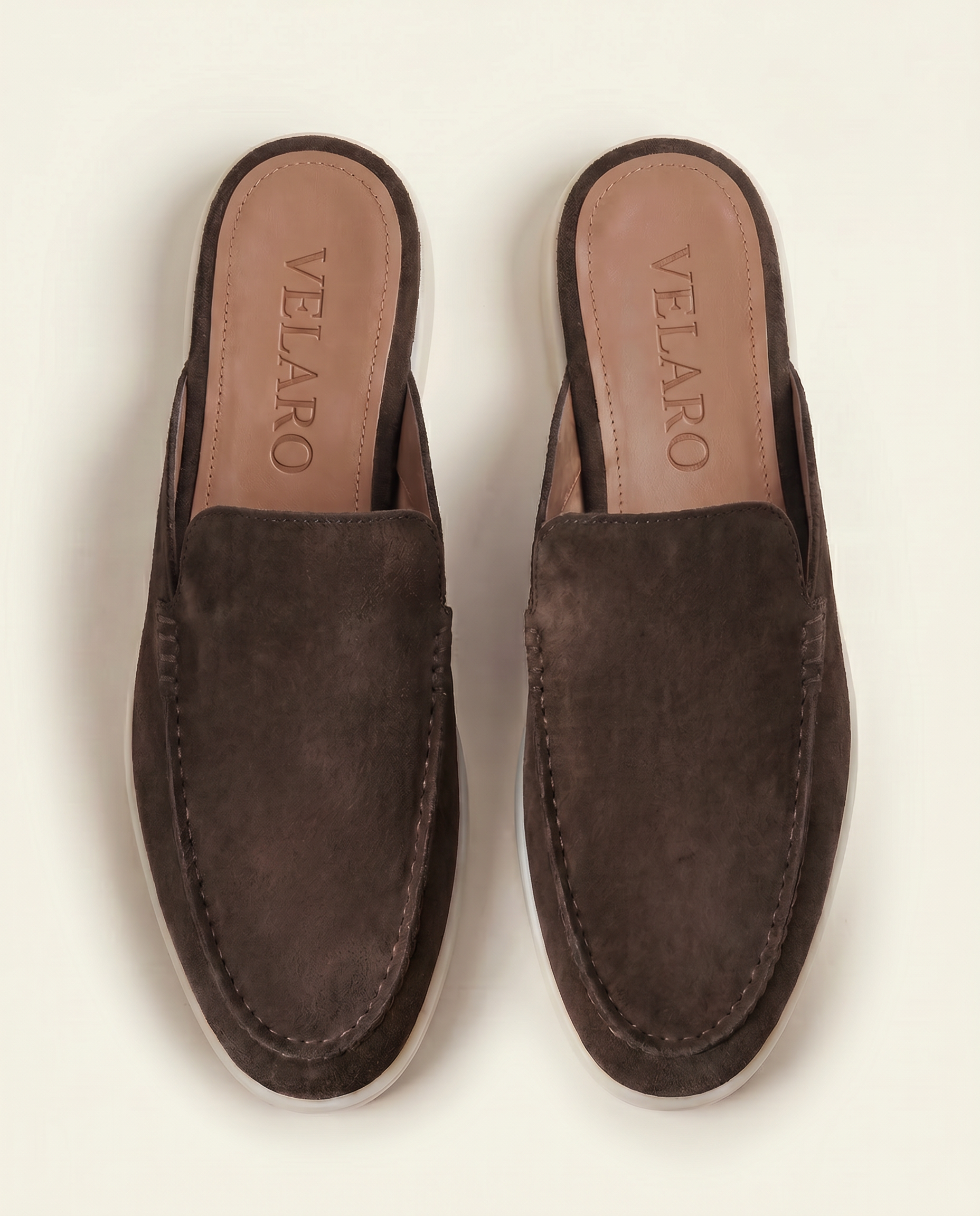 Yacht Suede Mule Brown