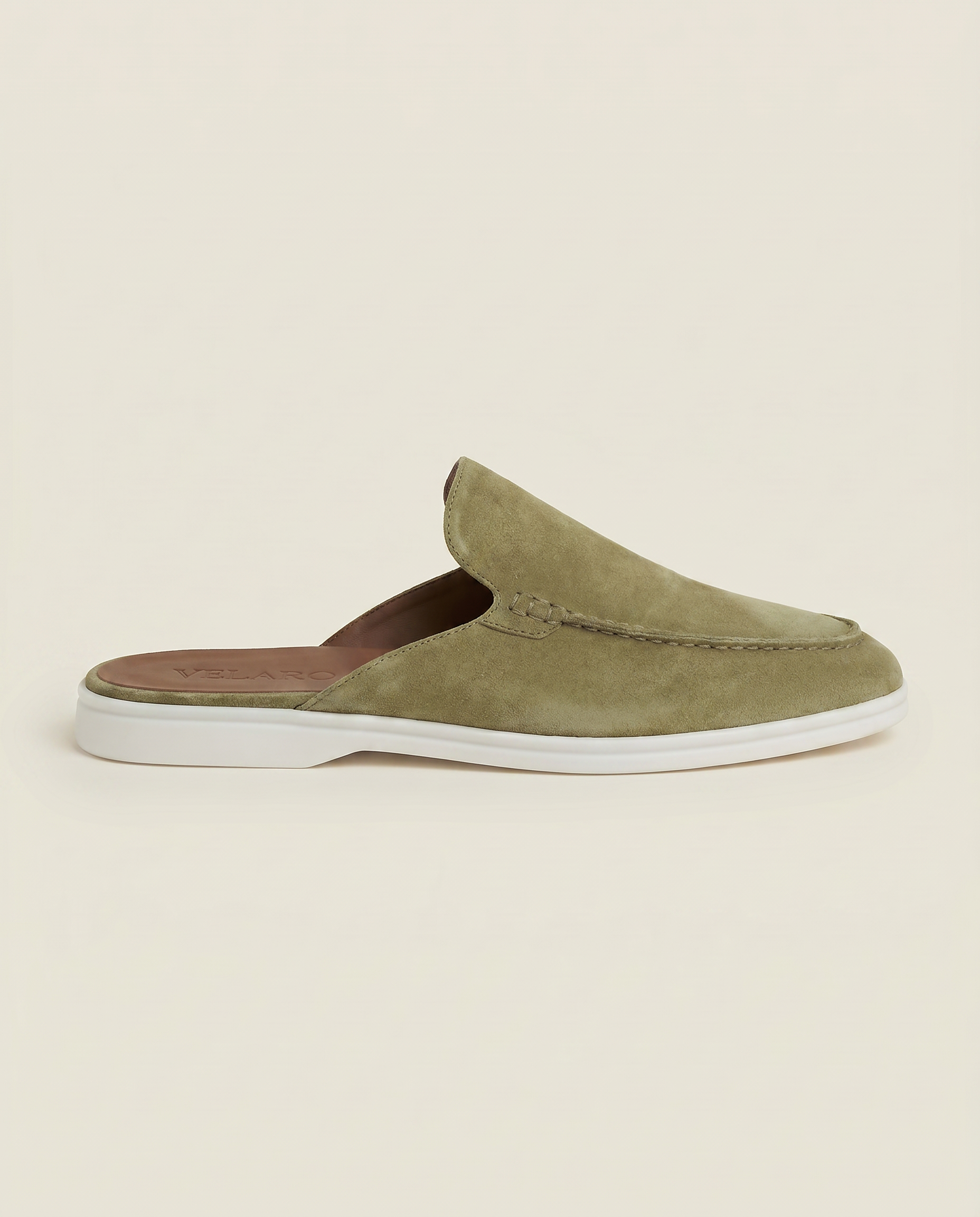 Yacht Suède Mule Olive