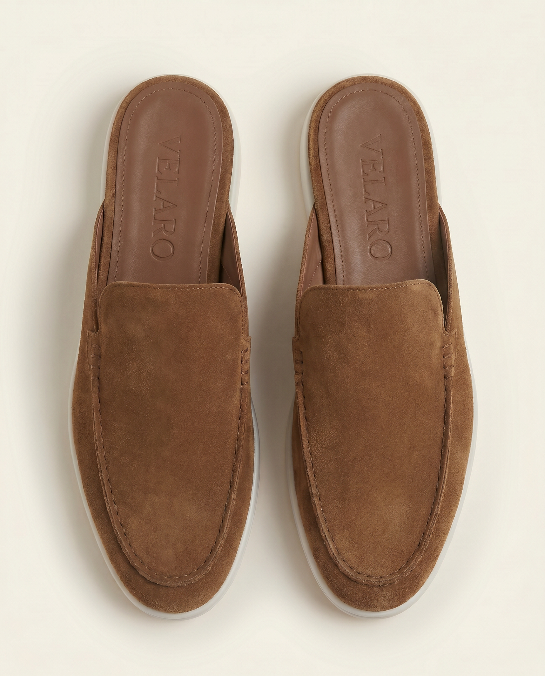 Yacht Suède Mule Tan