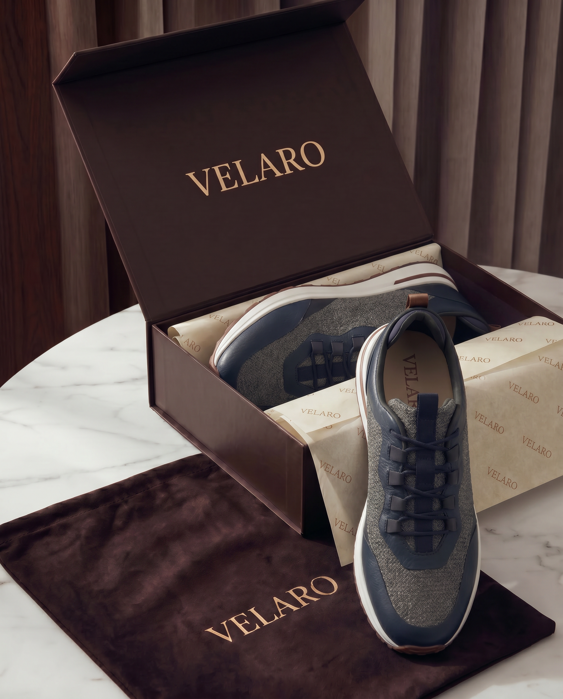 Portofino Sneaker V2 Navy Grey