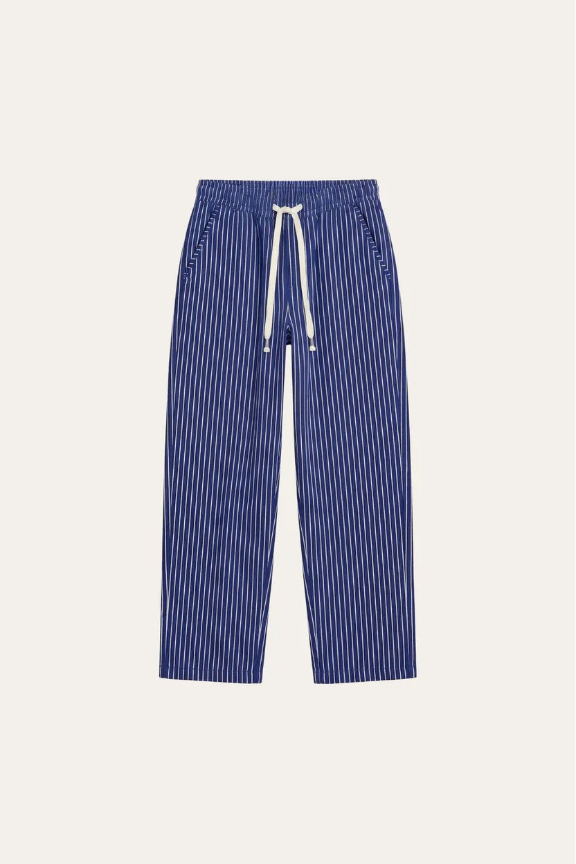 Siena Linen Trousers Blue Stripe
