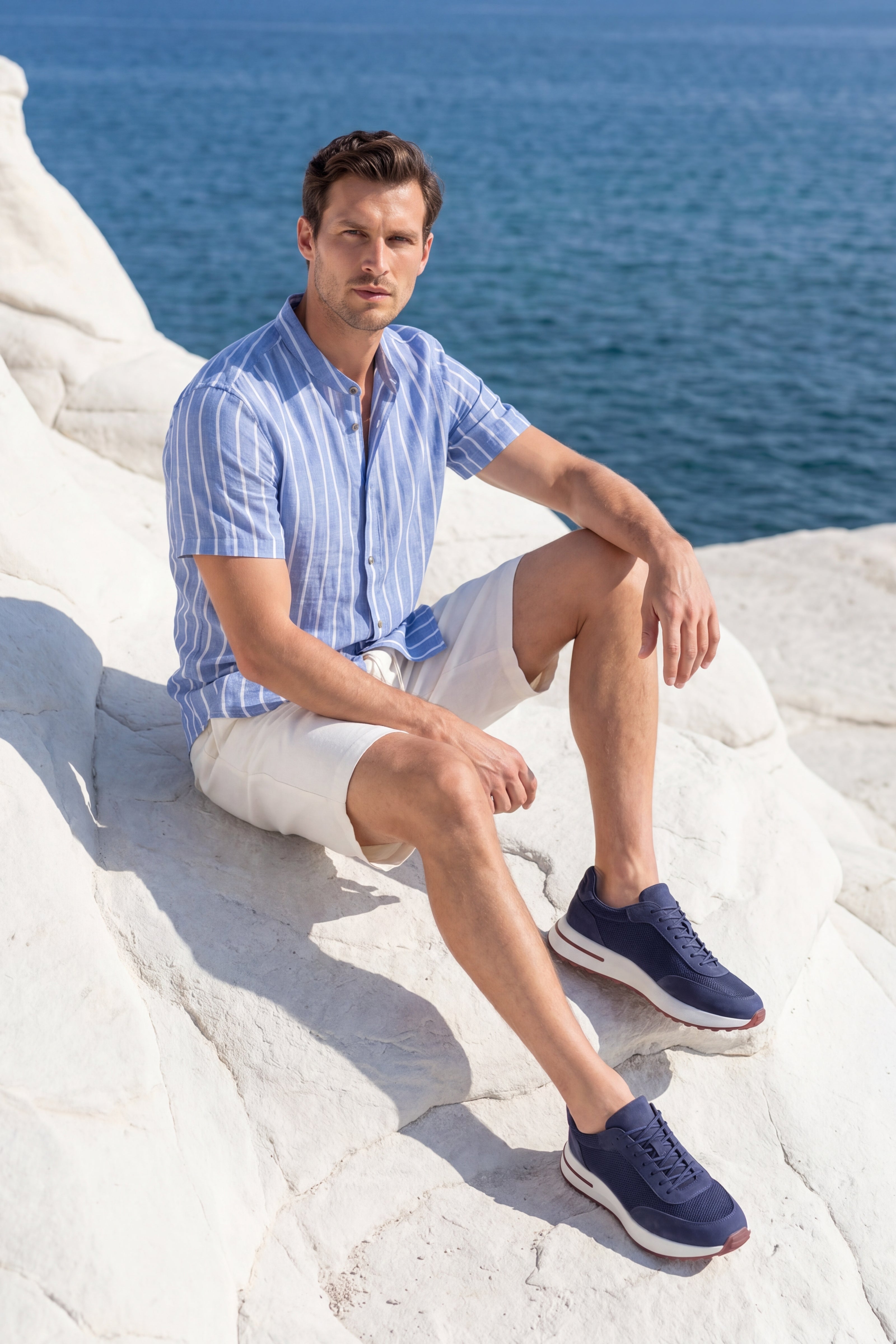 Rivaro Mesh Sneaker Blue