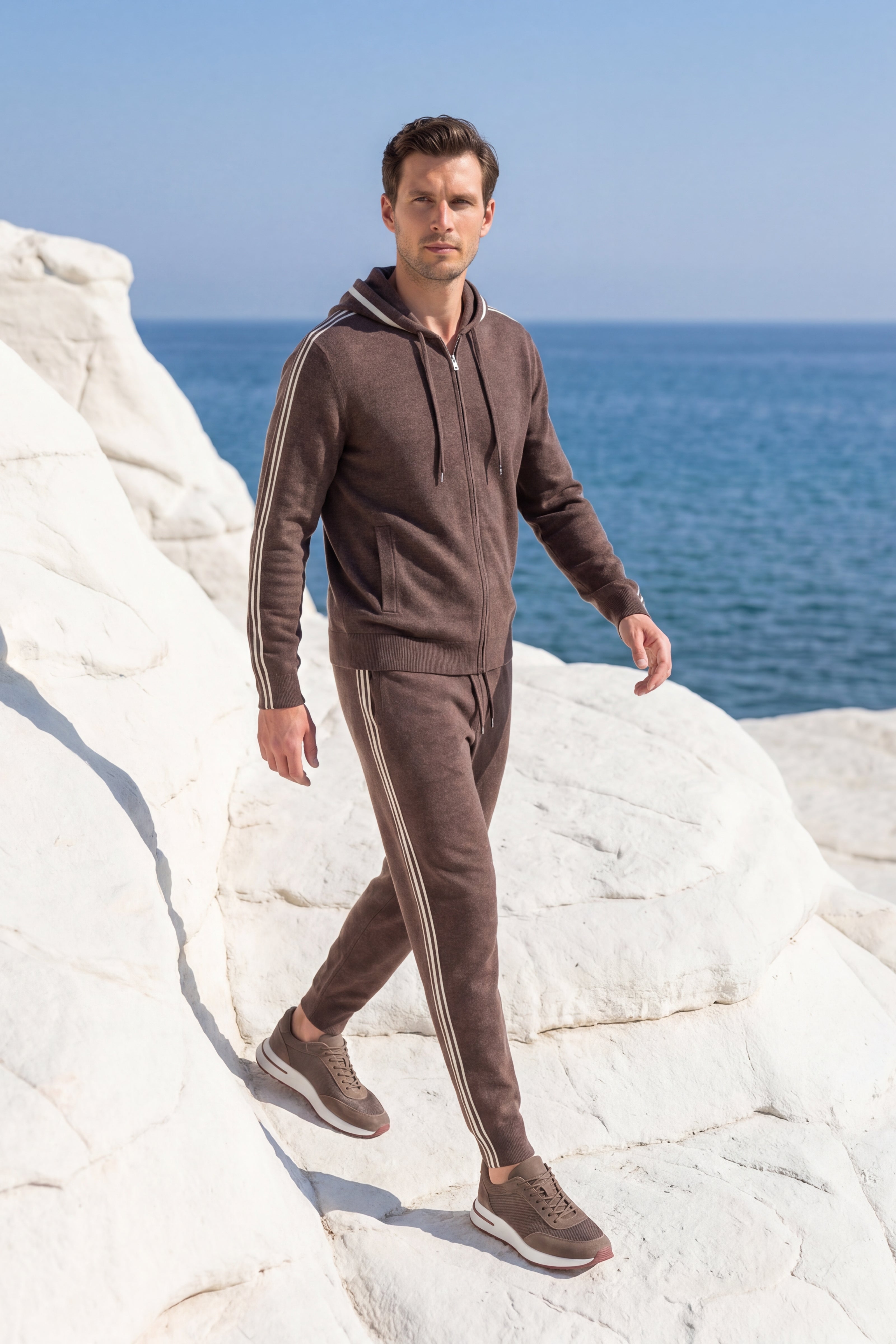 Rivaro Mesh Sneaker Coffee