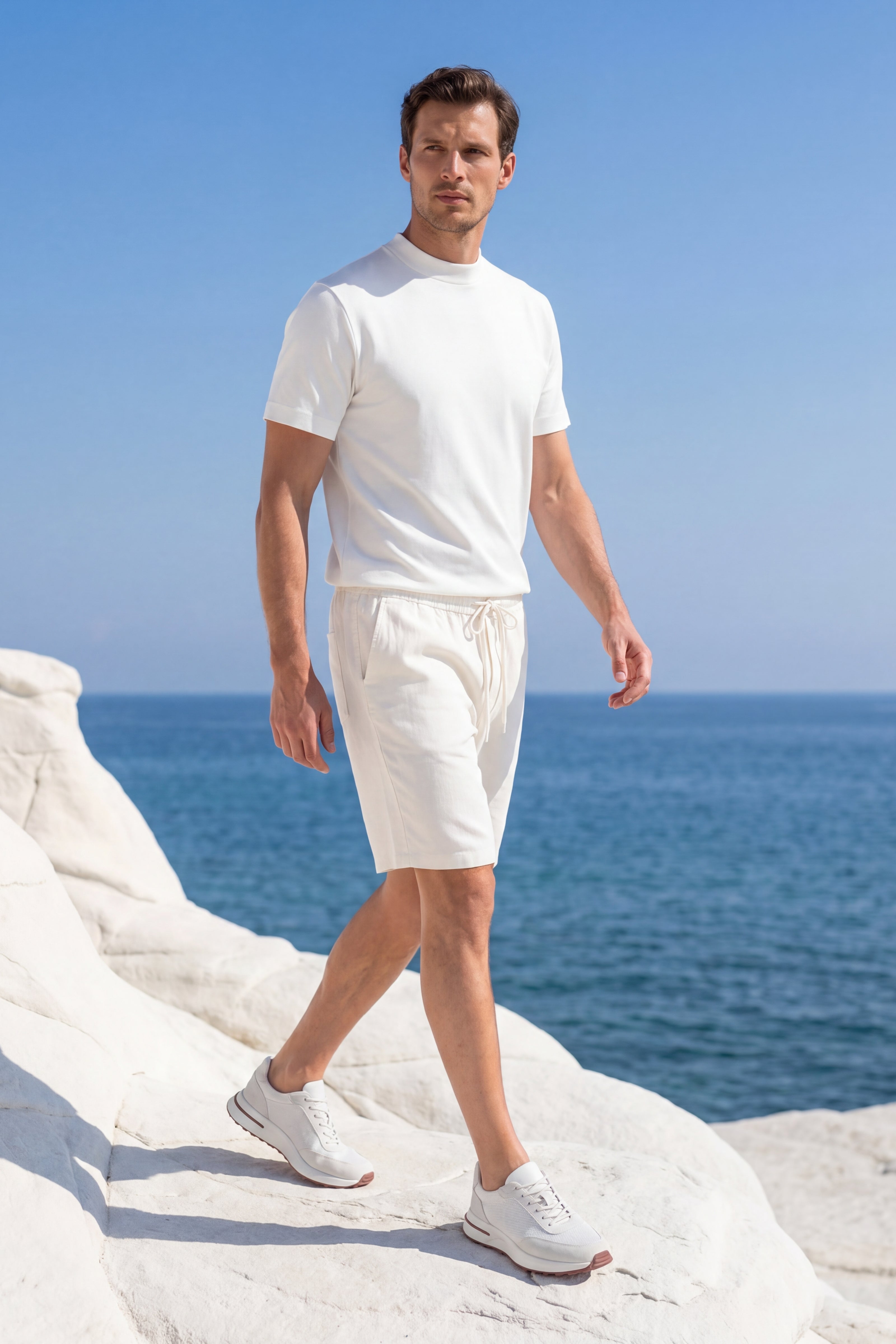 Rivaro Mesh Sneaker White