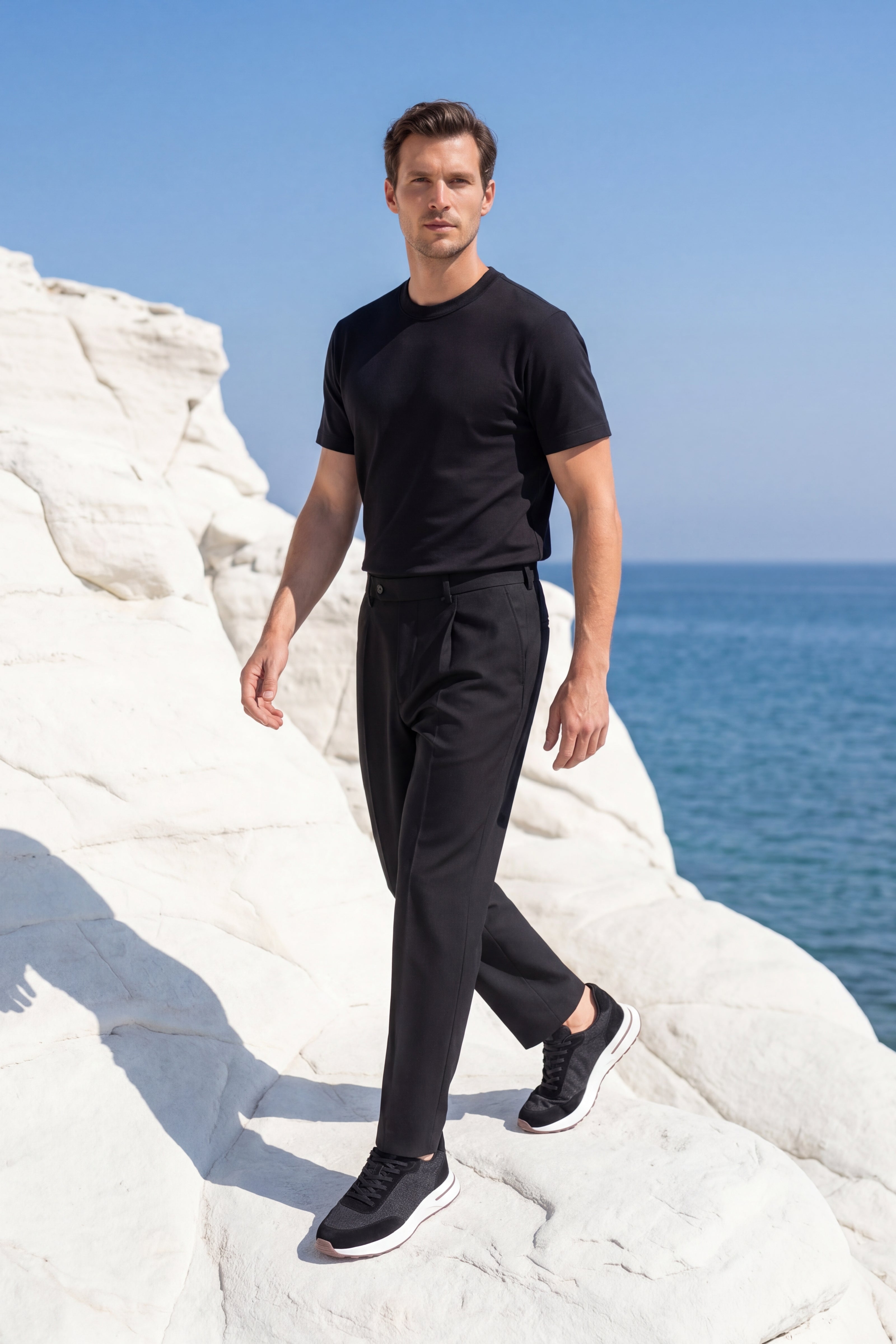 Rivaro Mesh Sneaker Black