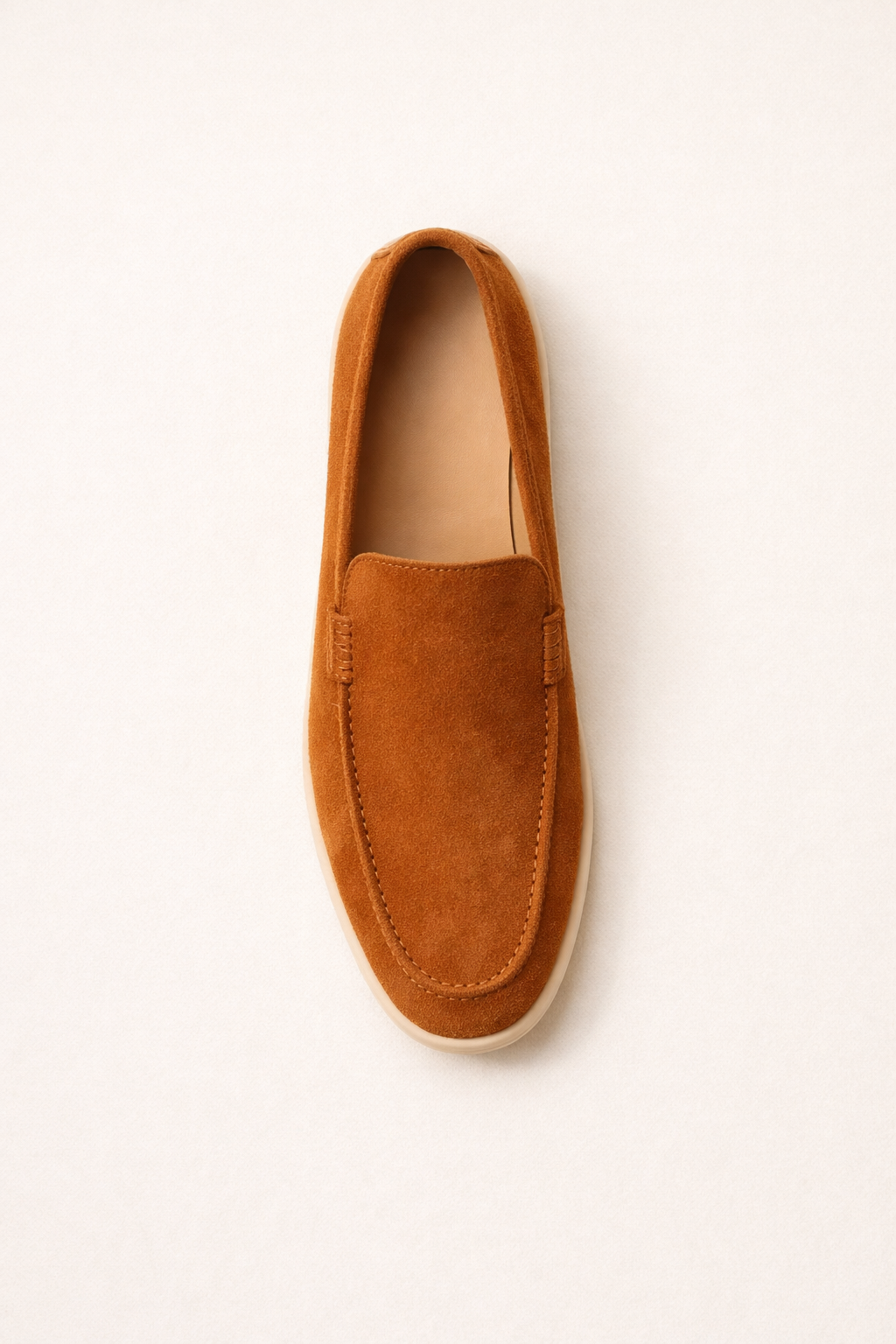 Velaro Suede Loafers Terracotta