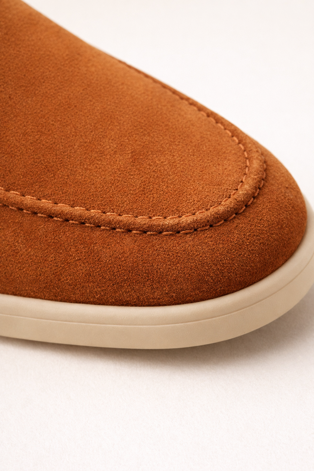 Velaro Suede Loafers Terracotta