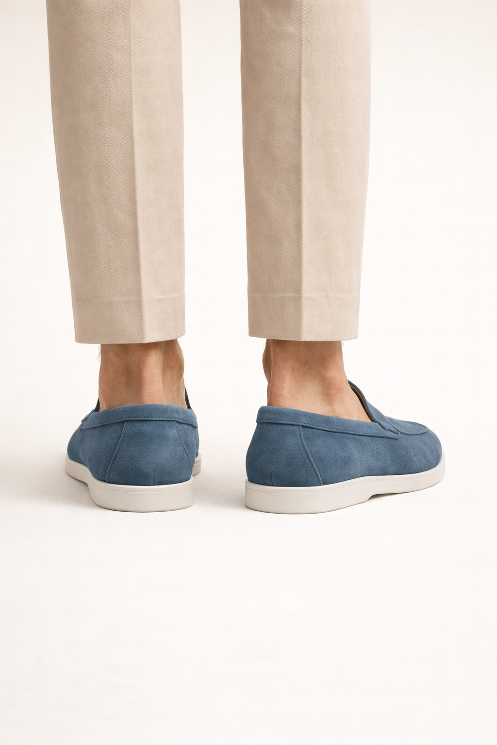 Velaro Suede Loafers Ocean Teal