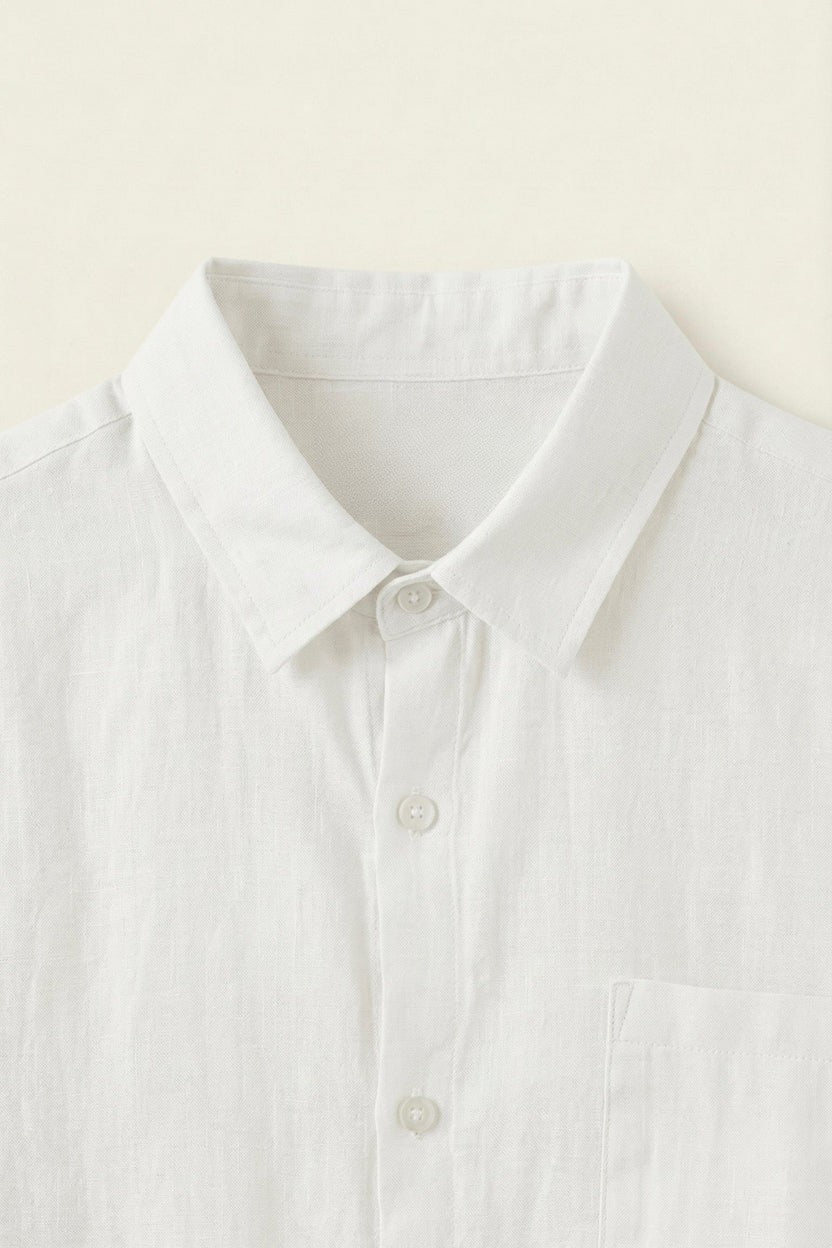 Torino Linen Shirt White