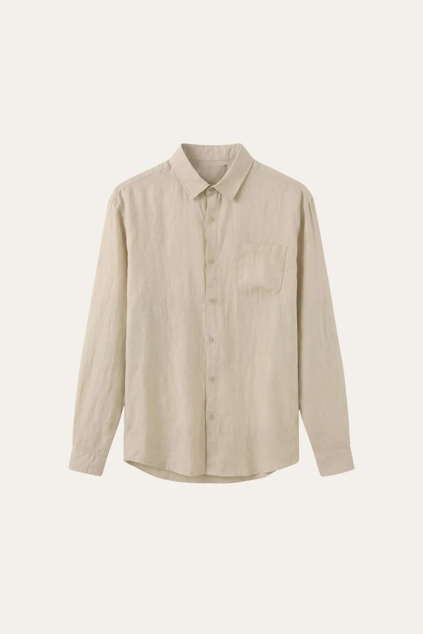 Torino Linen Shirt Beige