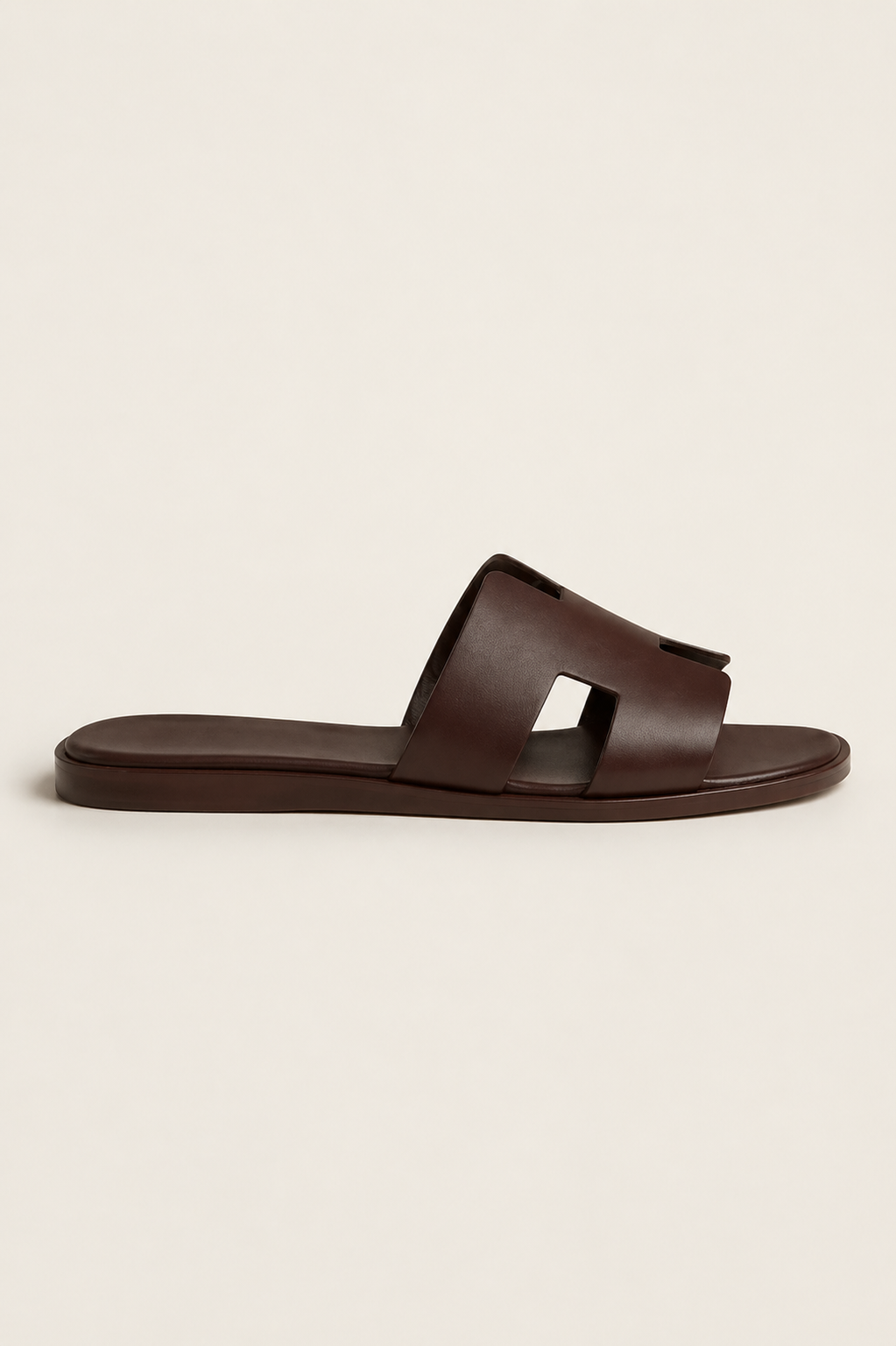 Arezzo Leather Sandal Beige & Tan