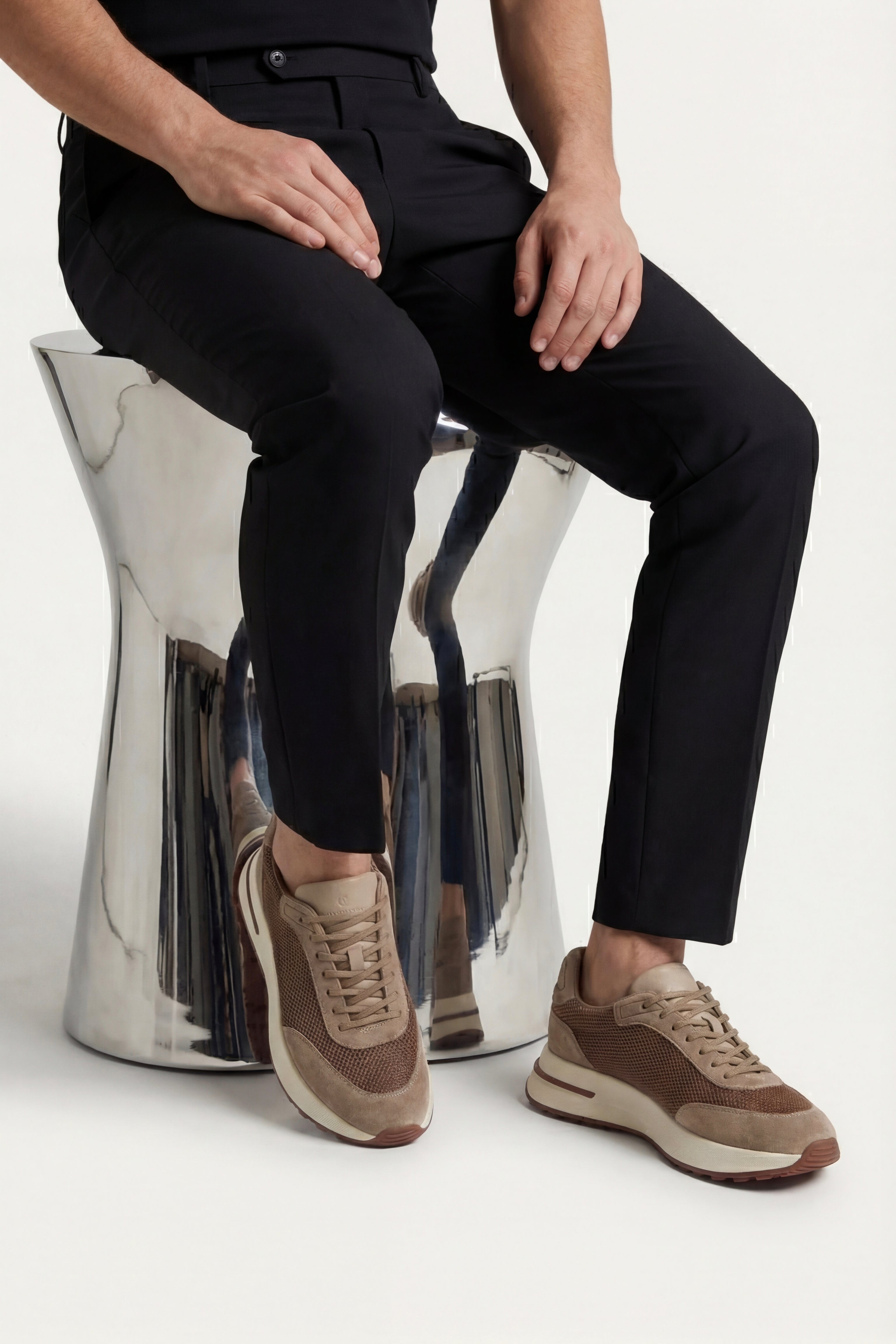 Rivaro Mesh Sneaker Brown