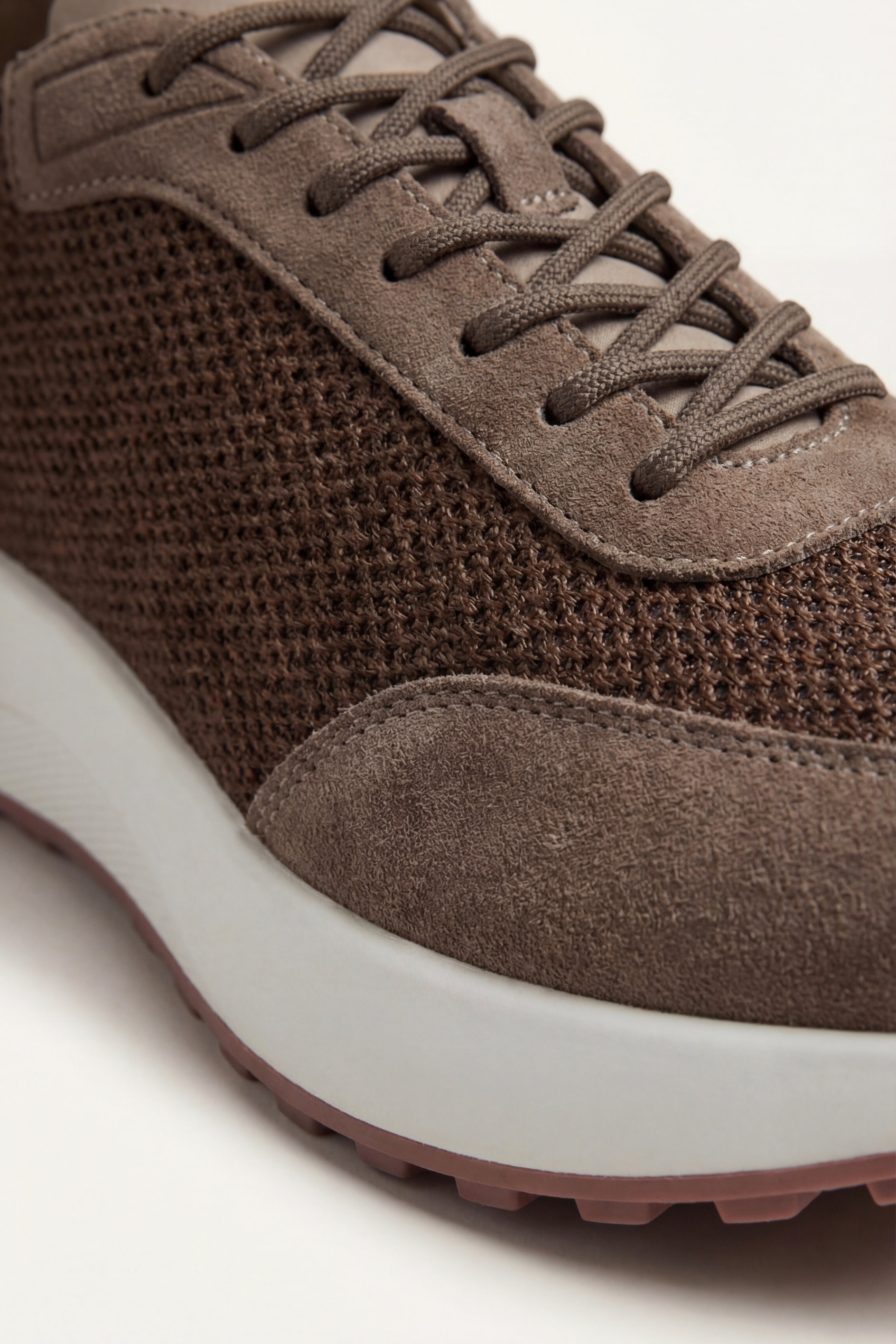 Rivaro Mesh Sneaker Dark Brown