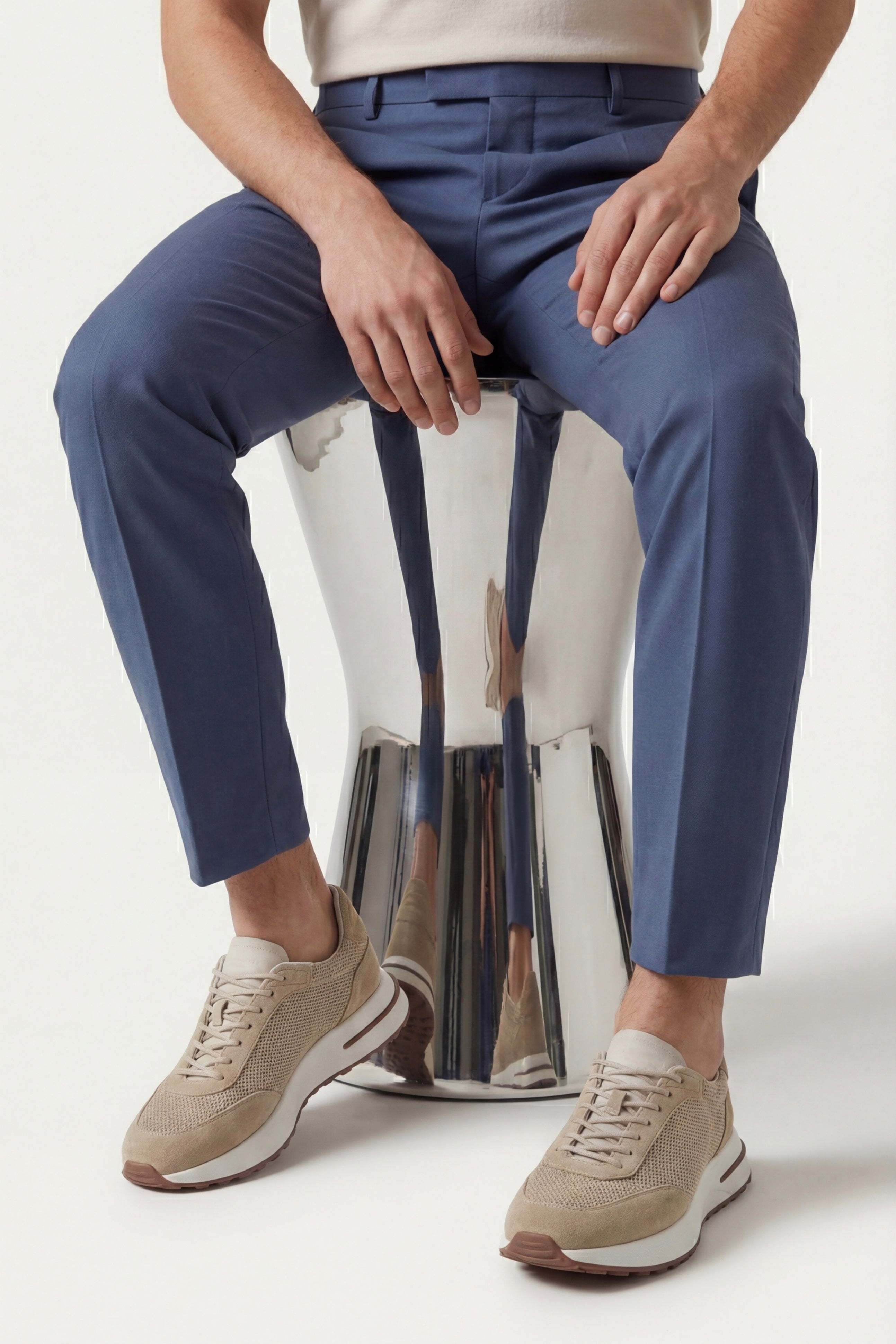 Rivaro Mesh Sneaker Taupe