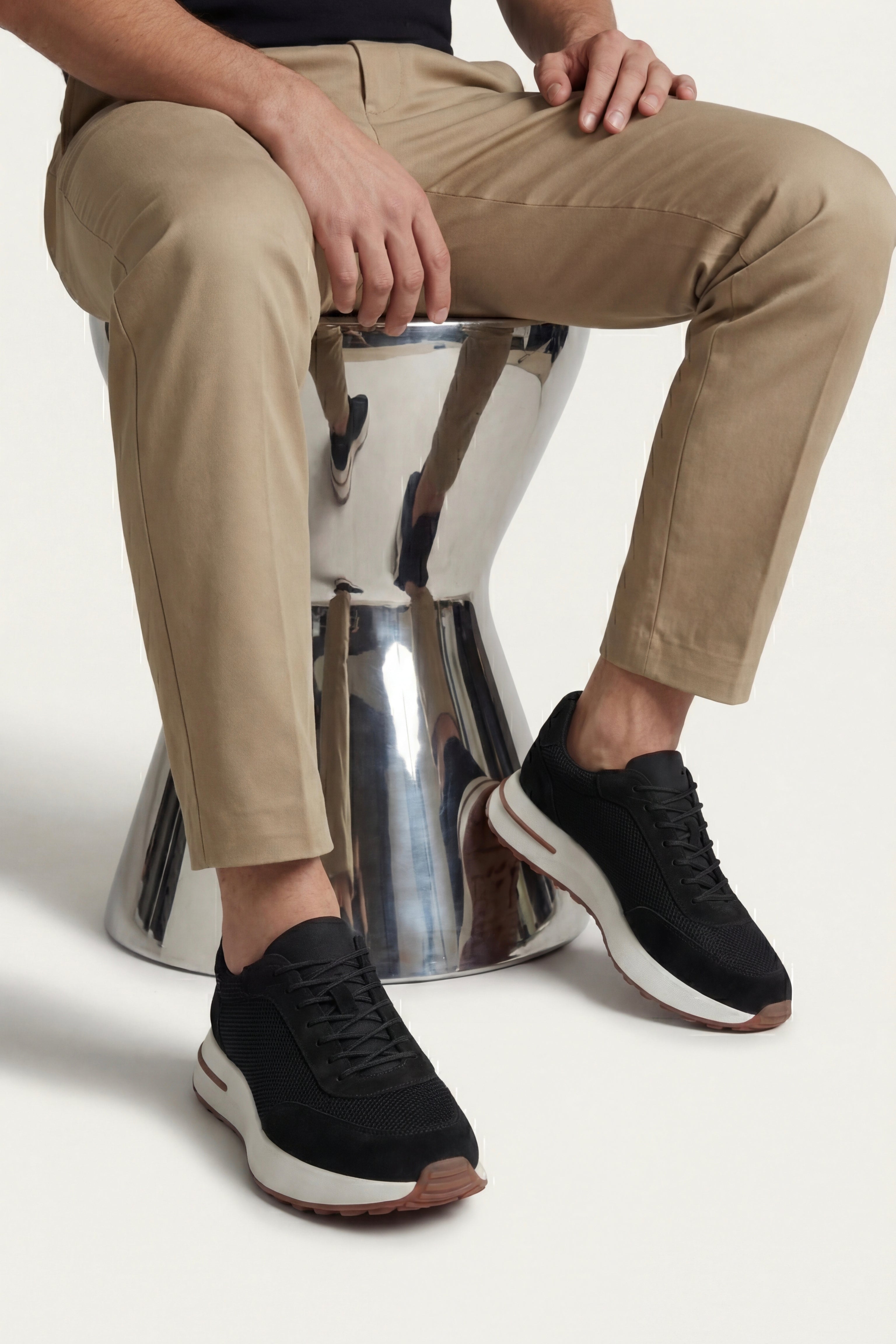 Rivaro Mesh Sneaker Black