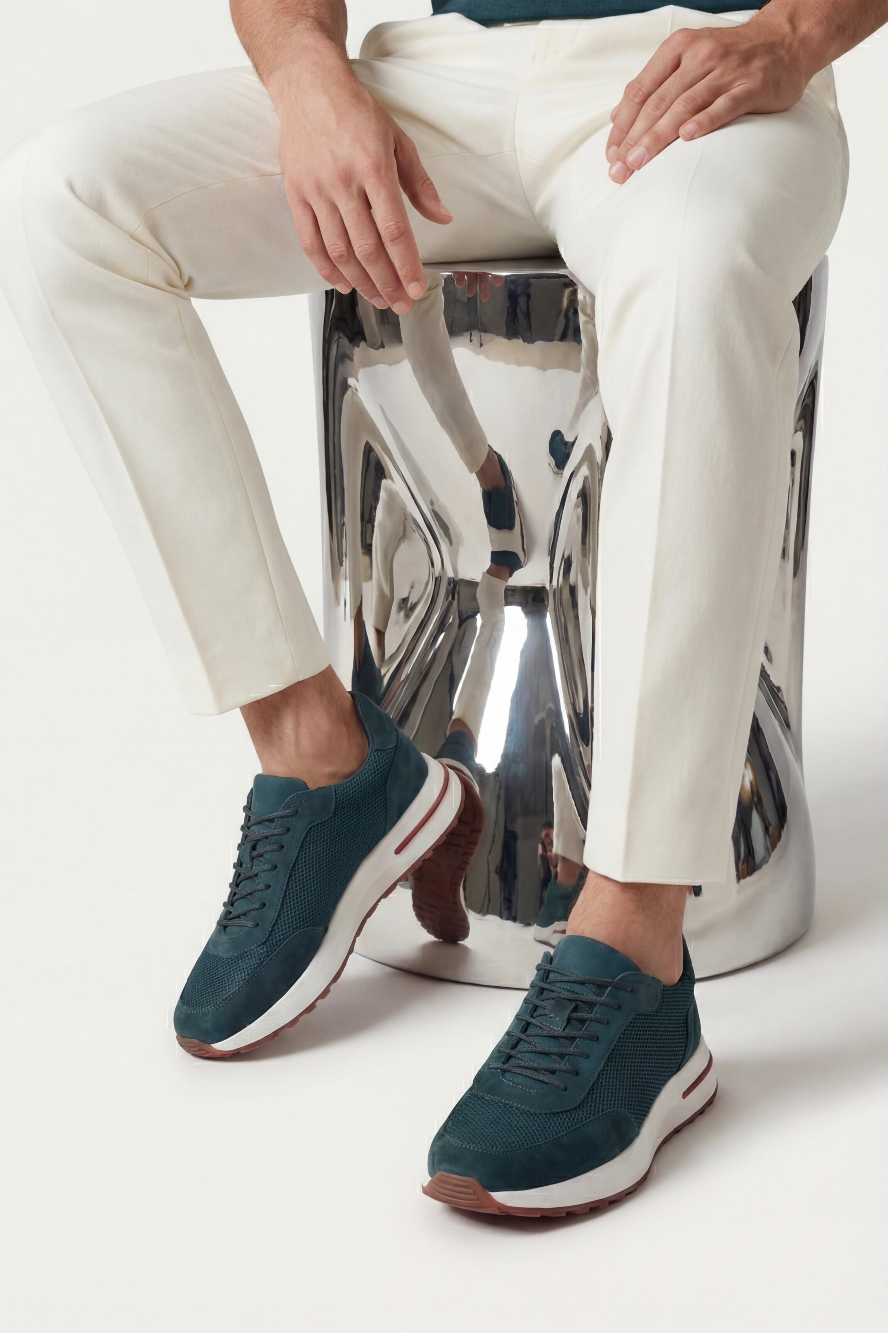 Rivaro Mesh Sneaker Turquoise