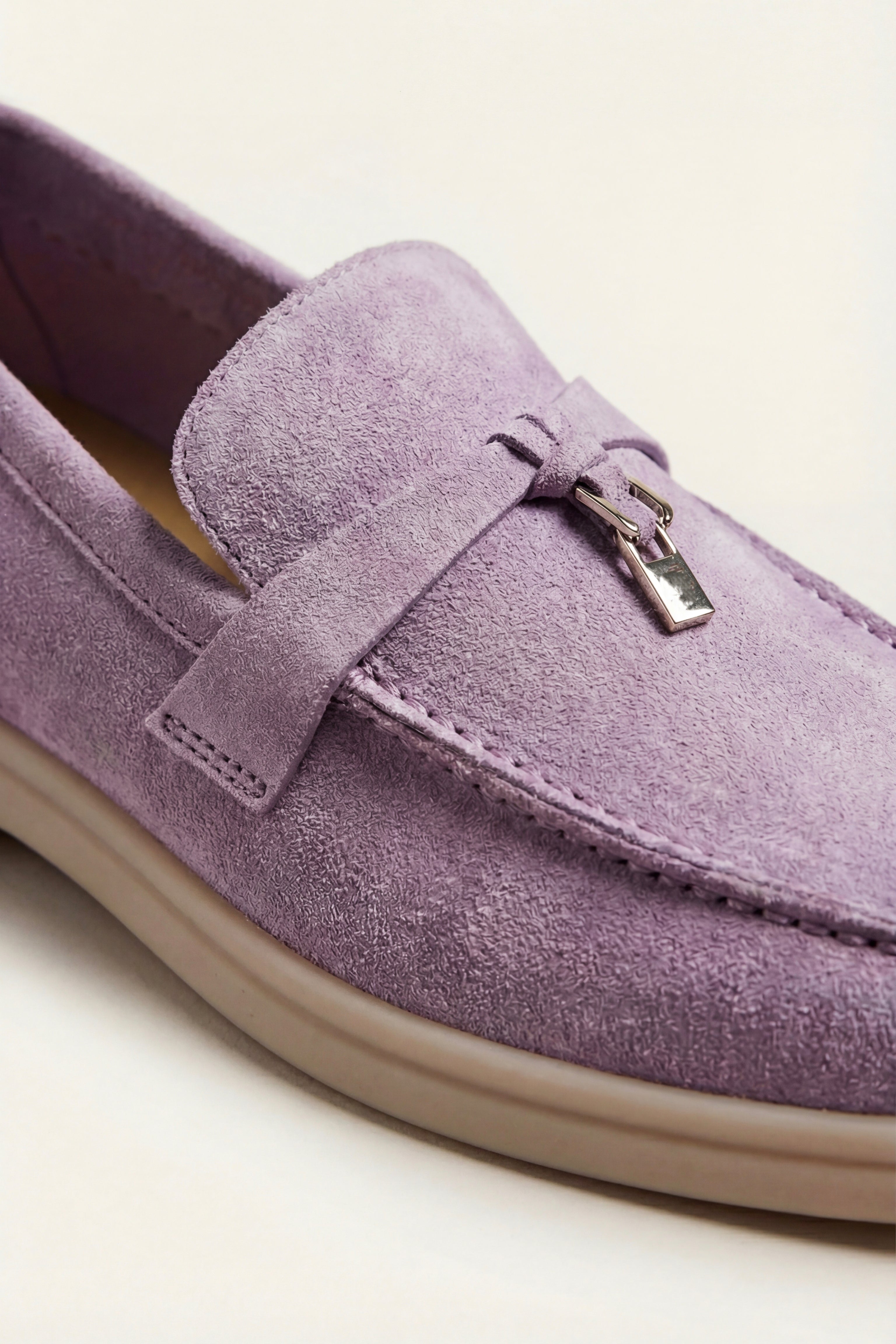 Velaro Buckle Loafer Lilac