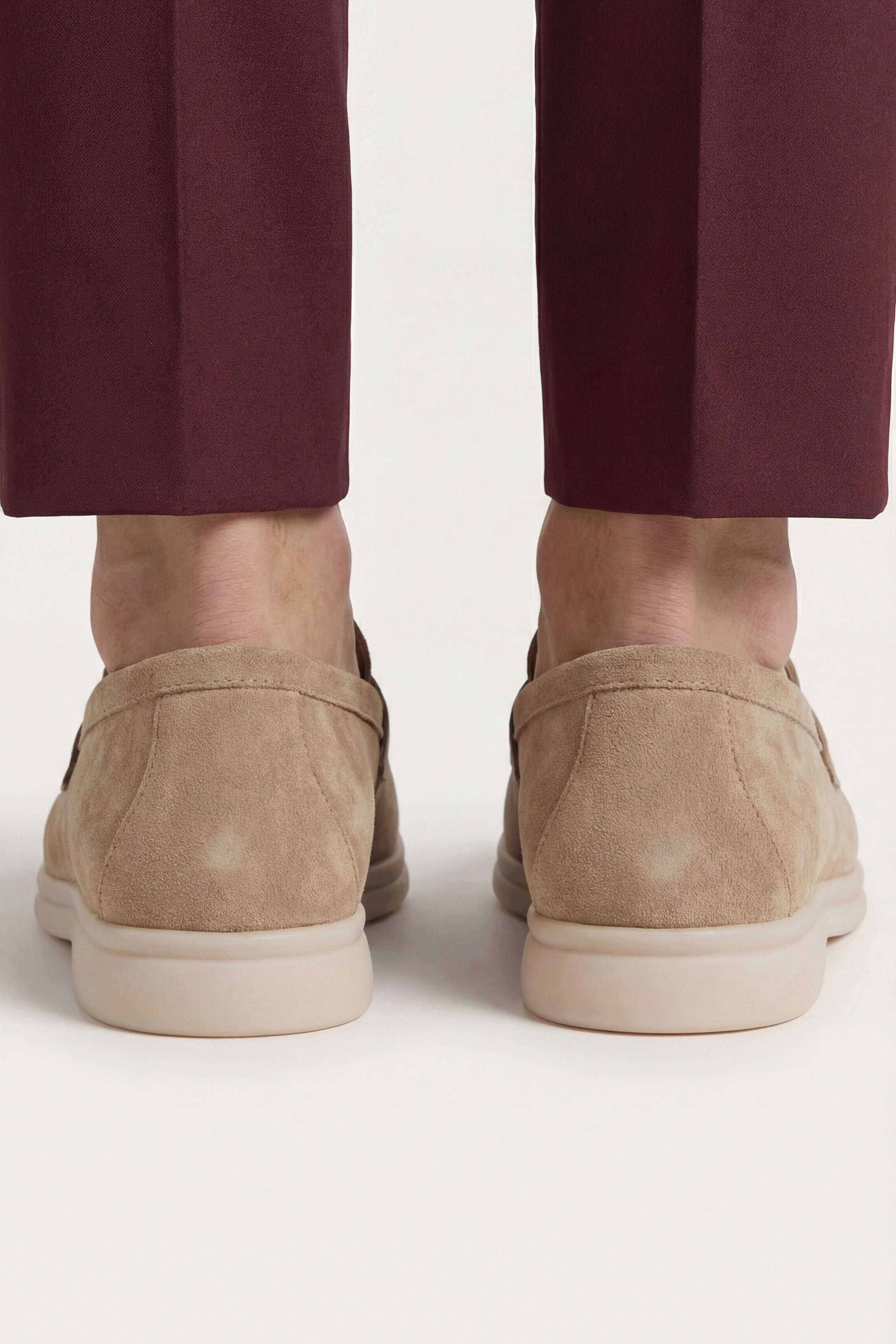 Velaro Buckle Loafer Taupe Brown
