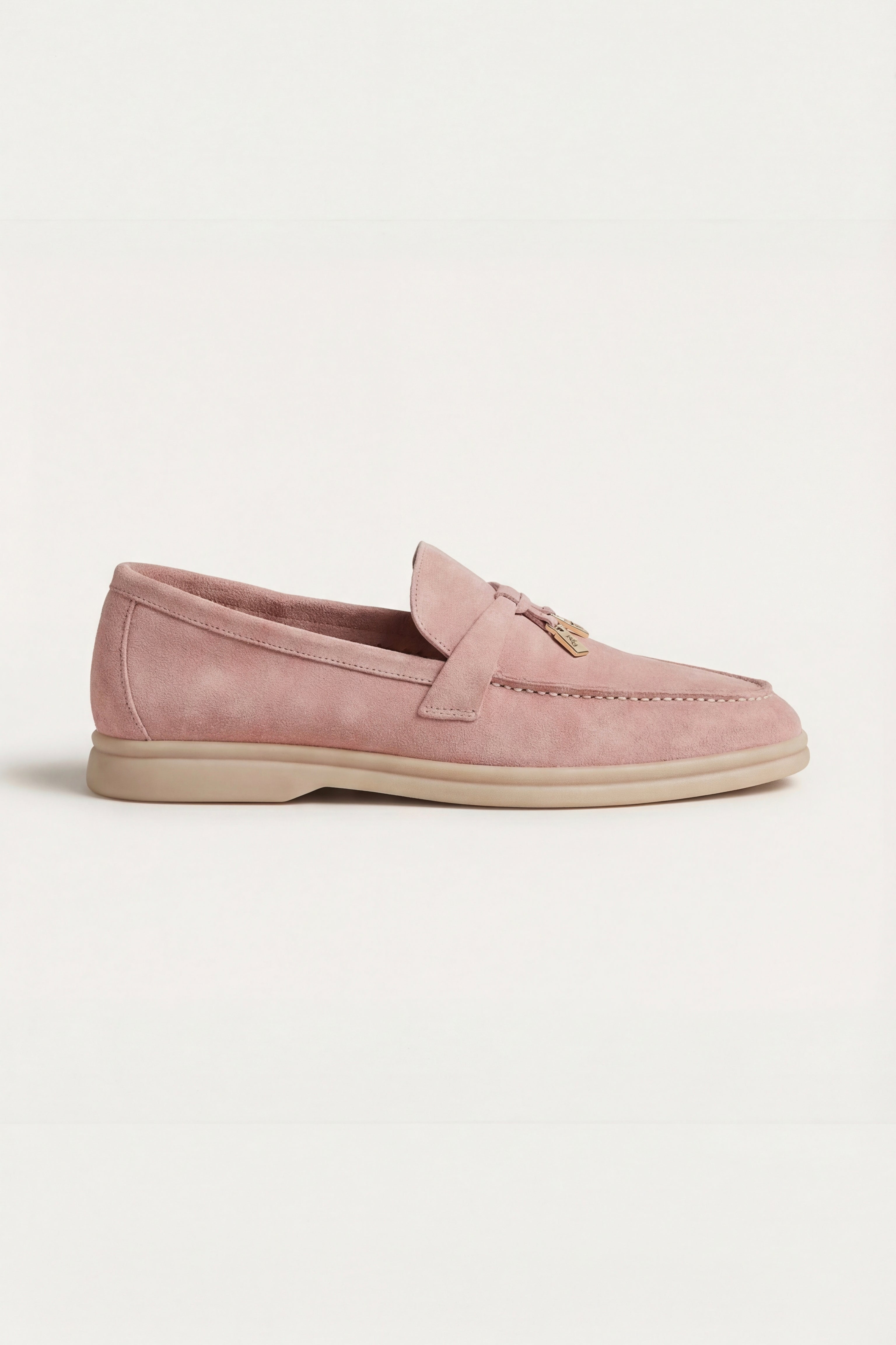 Velaro Buckle Loafer Blush Rose