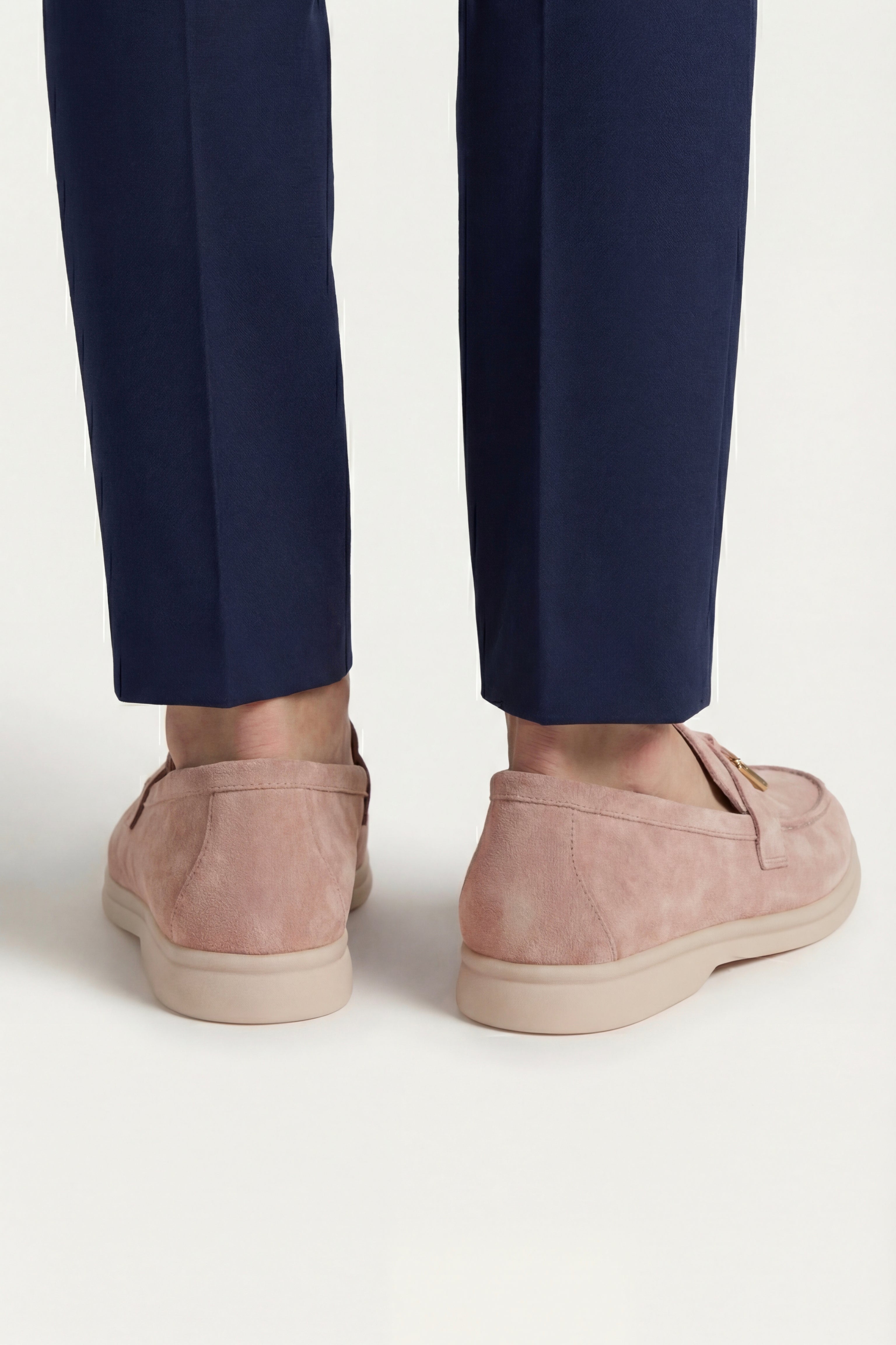 Velaro Buckle Loafer Blush Rose