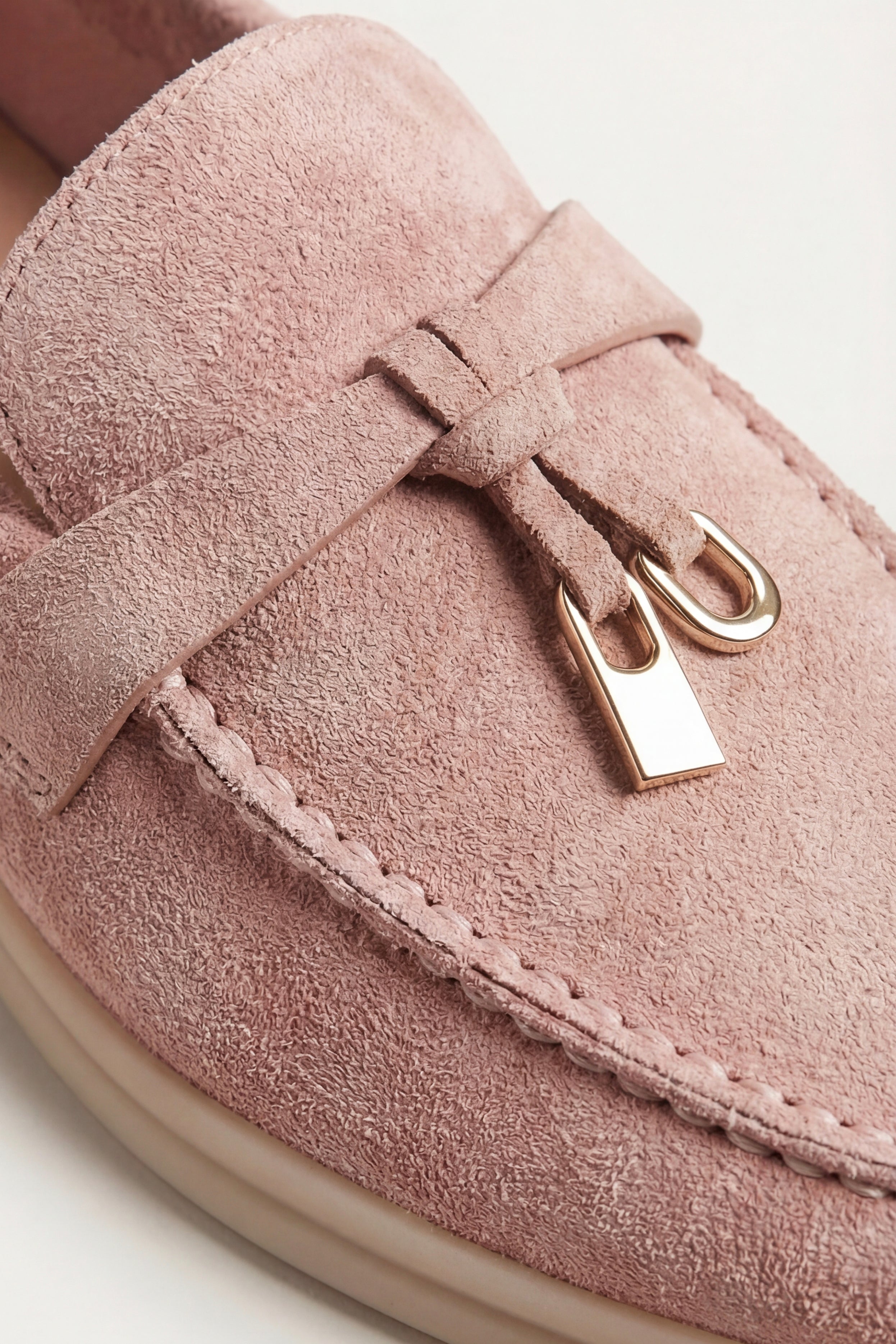 Velaro Buckle Loafer Blush Rose