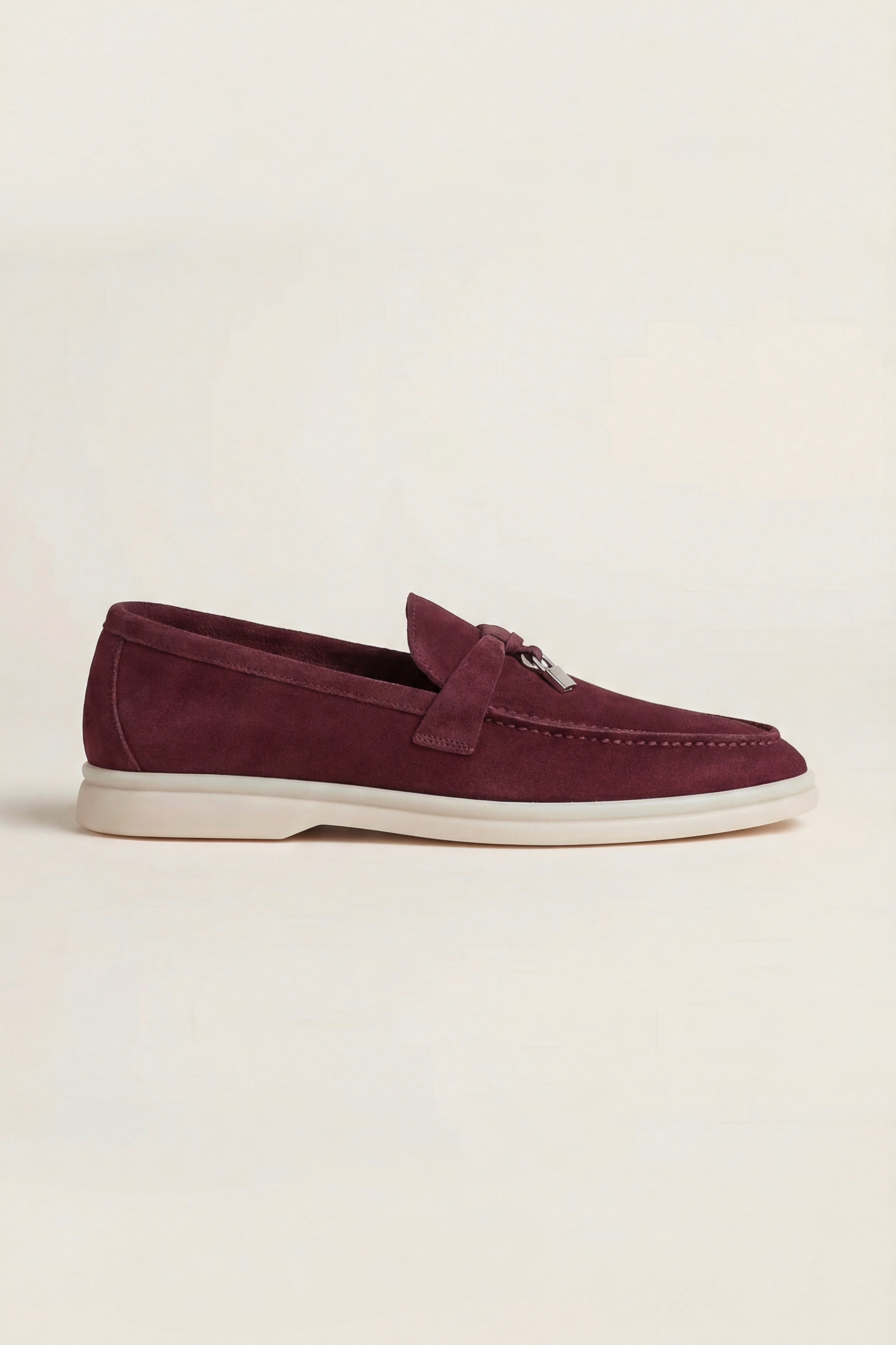 Velaro Buckle Loafer Burgundy Wine