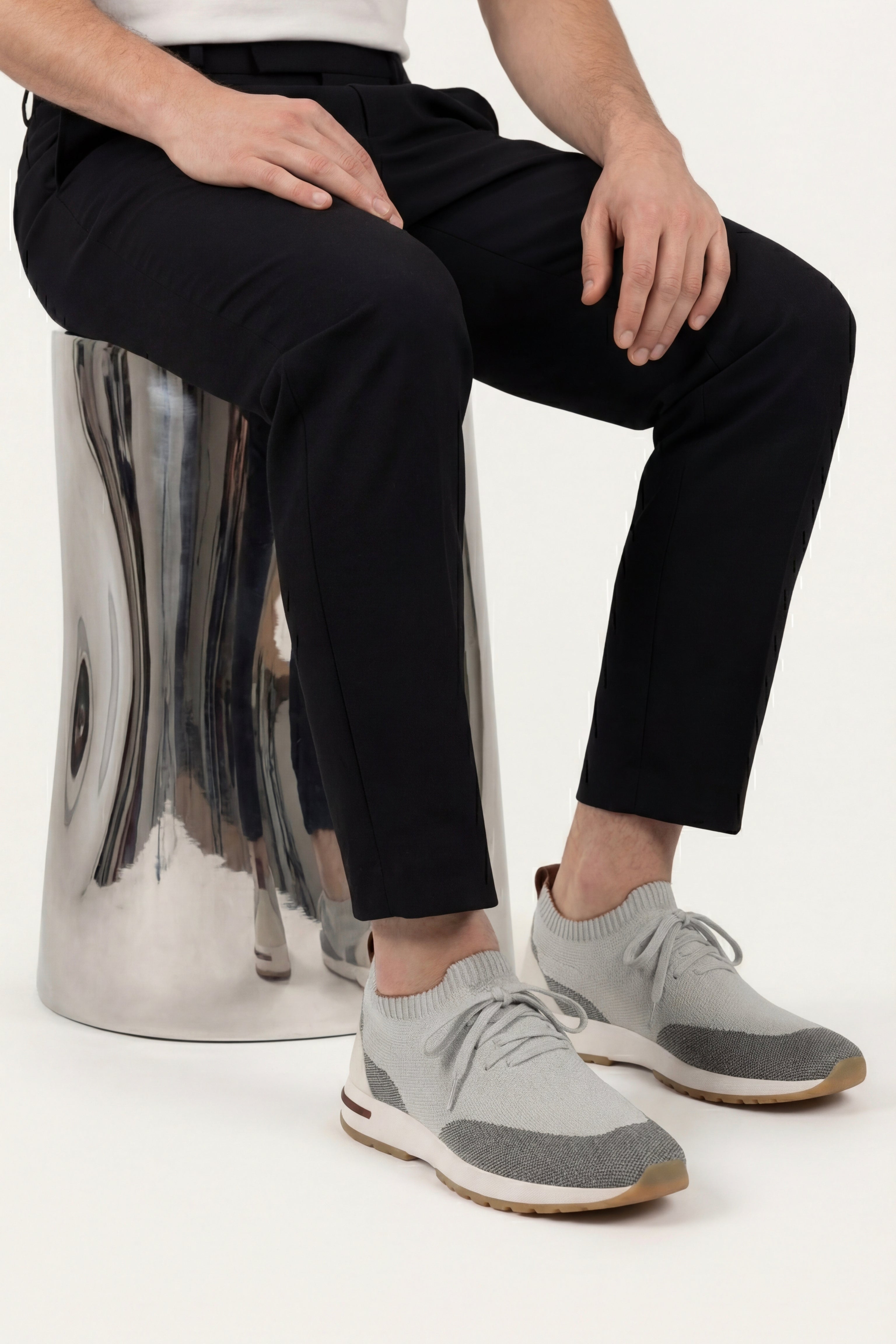Solano Mesh Slip-On Grey/Dark grey