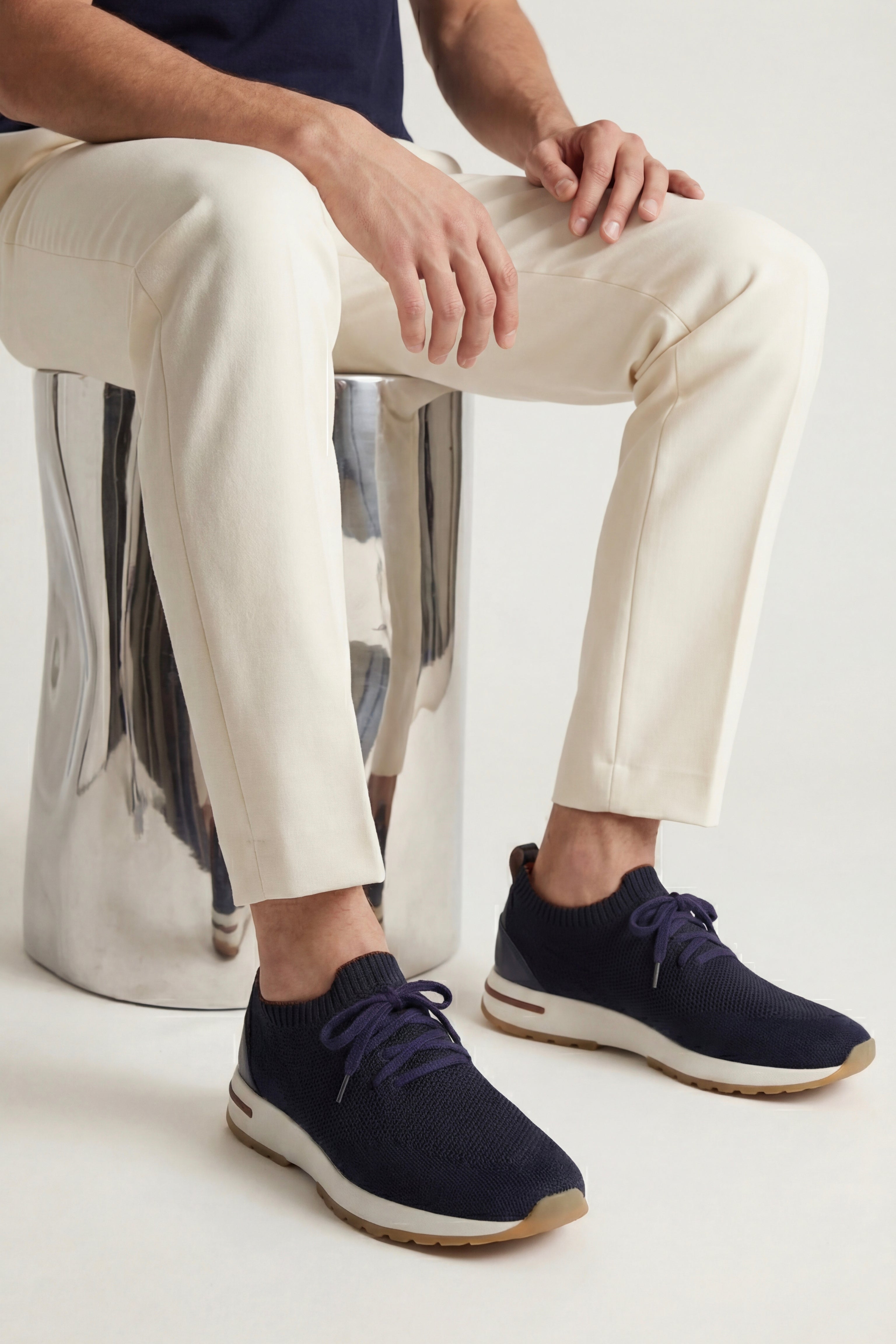 Solano Mesh Slip-On Dark Blue