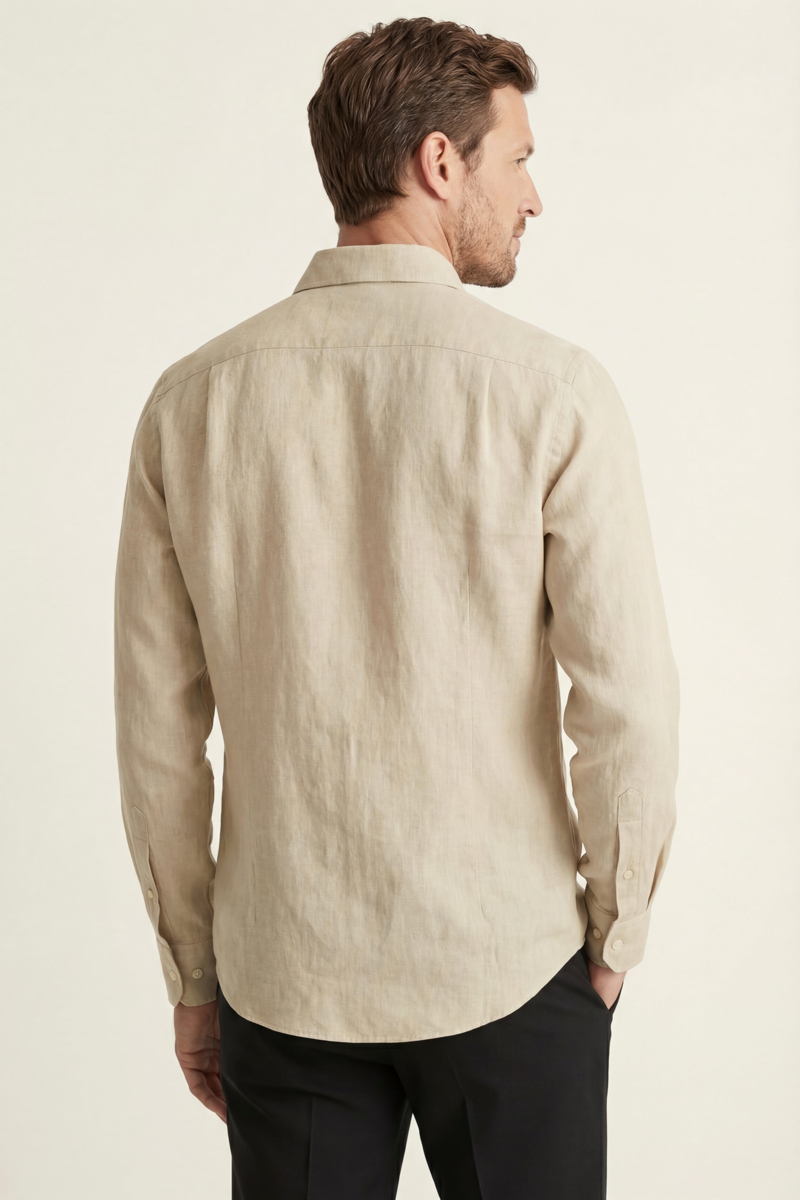 Positano Linen Shirt Sand