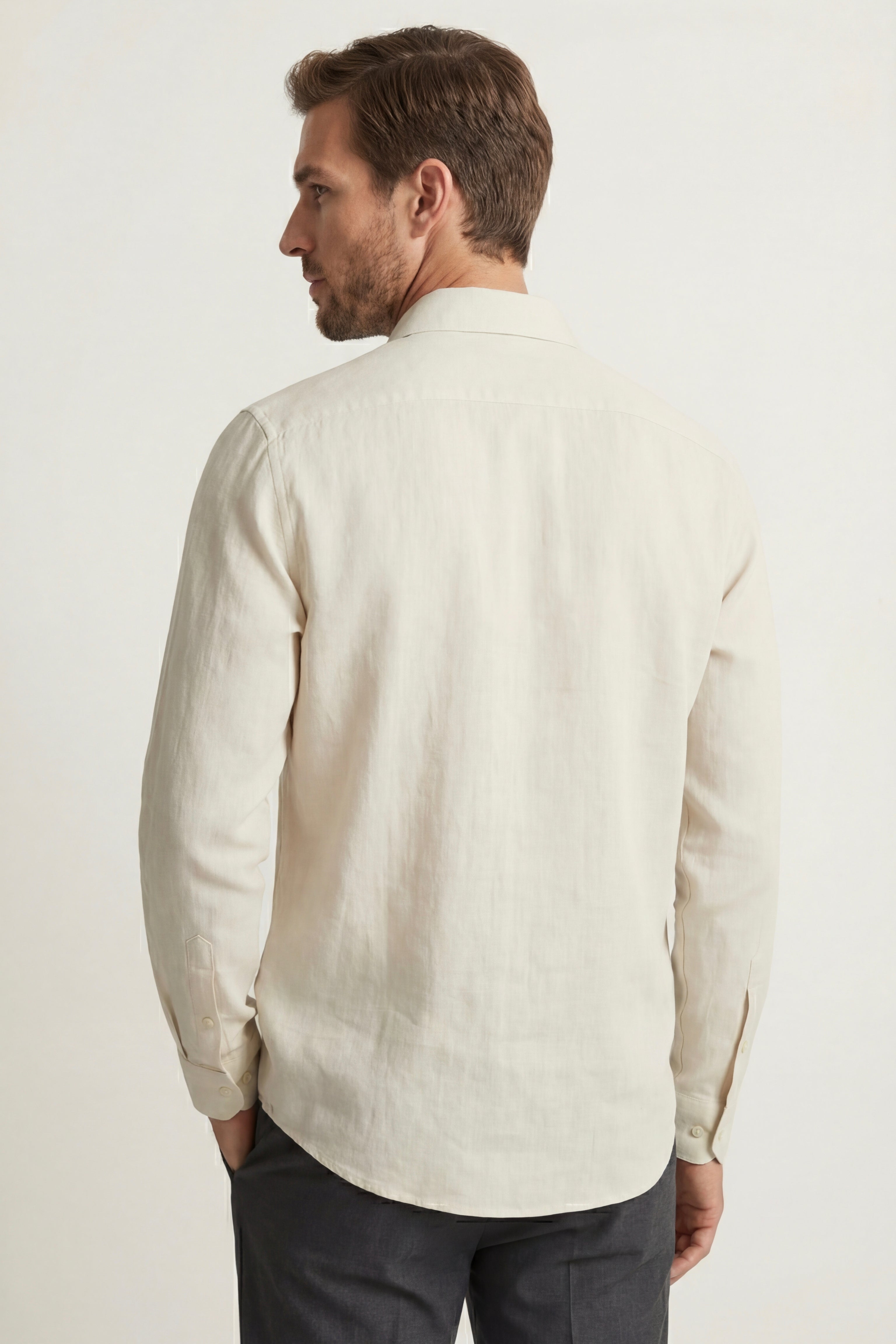 Positano Linen Shirt Cream