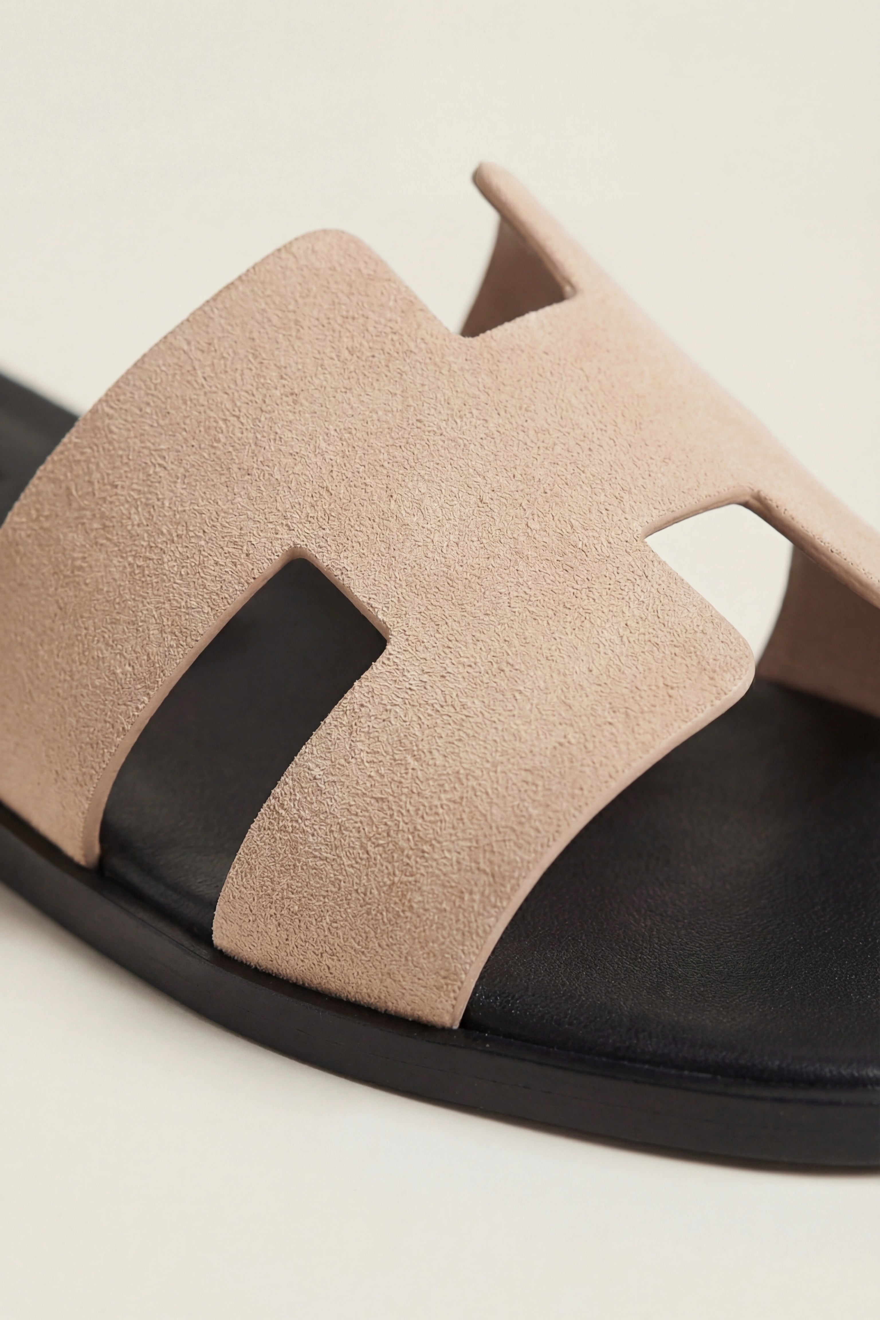 Matera Suede Sandal Beige