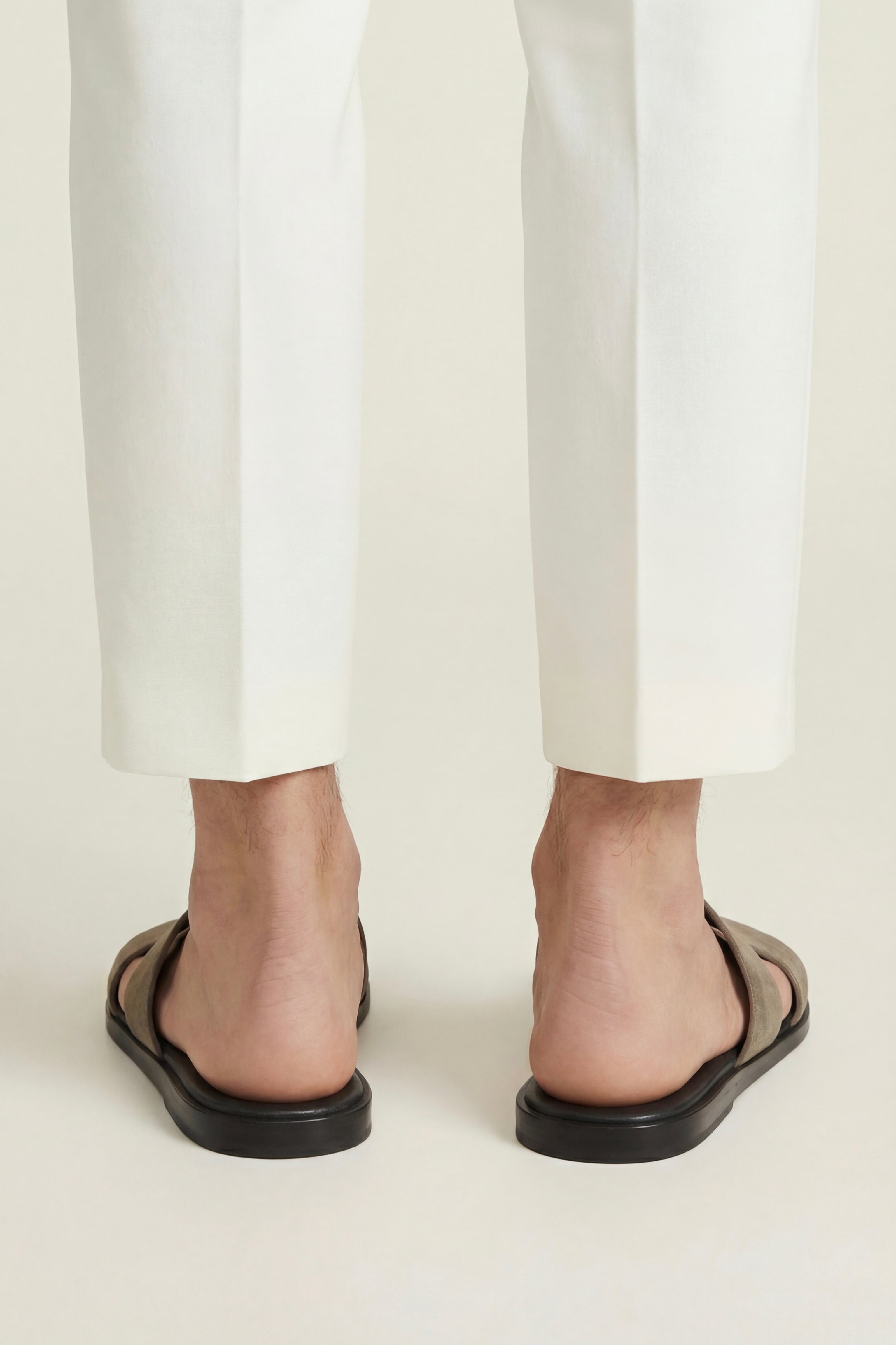 Matera Suede Sandal Taupe