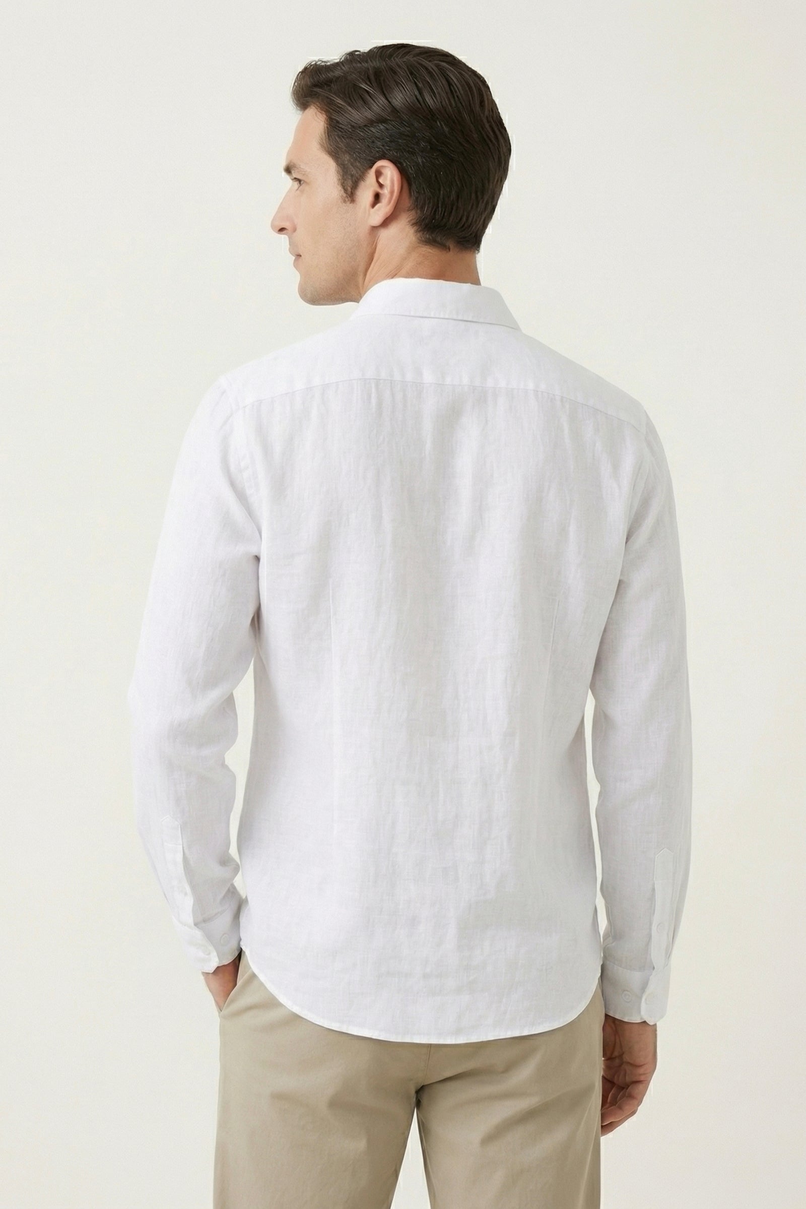 Torino Linen Shirt White