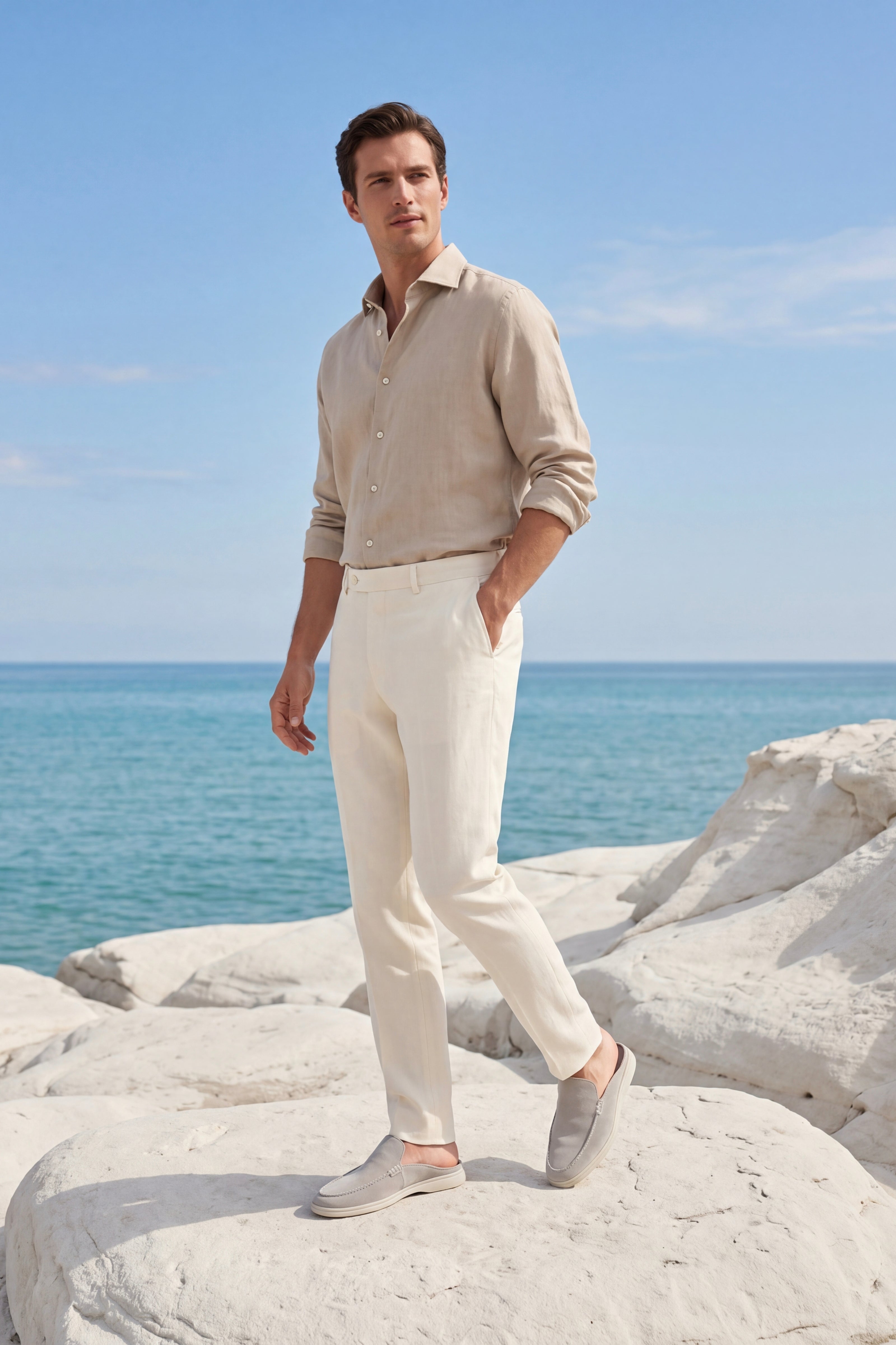 Velaro Mule Light Grey