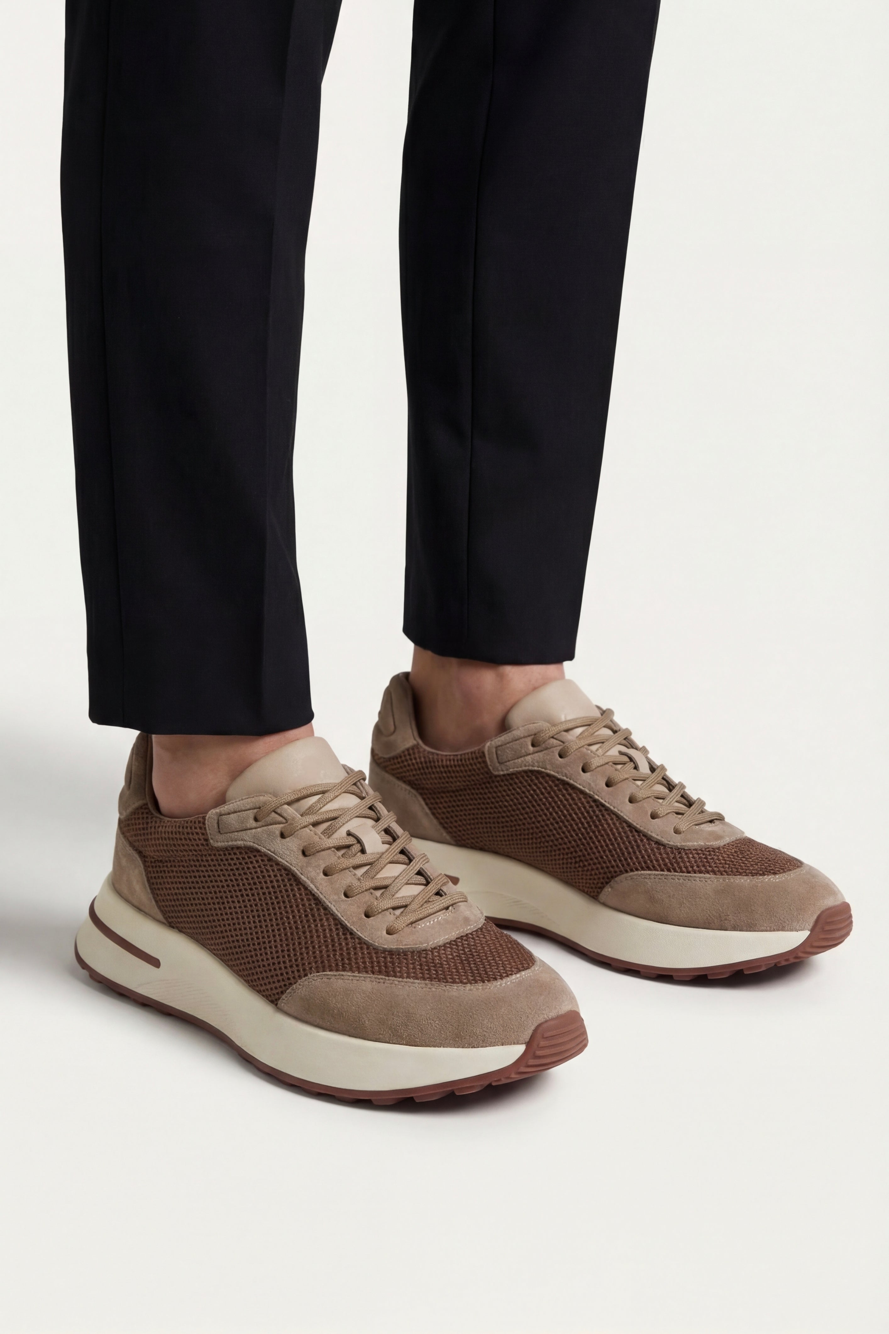 Rivaro Mesh Sneaker Brown
