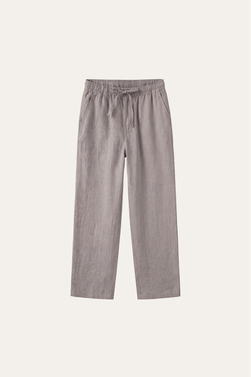 Catania Linen Pantalon Grey
