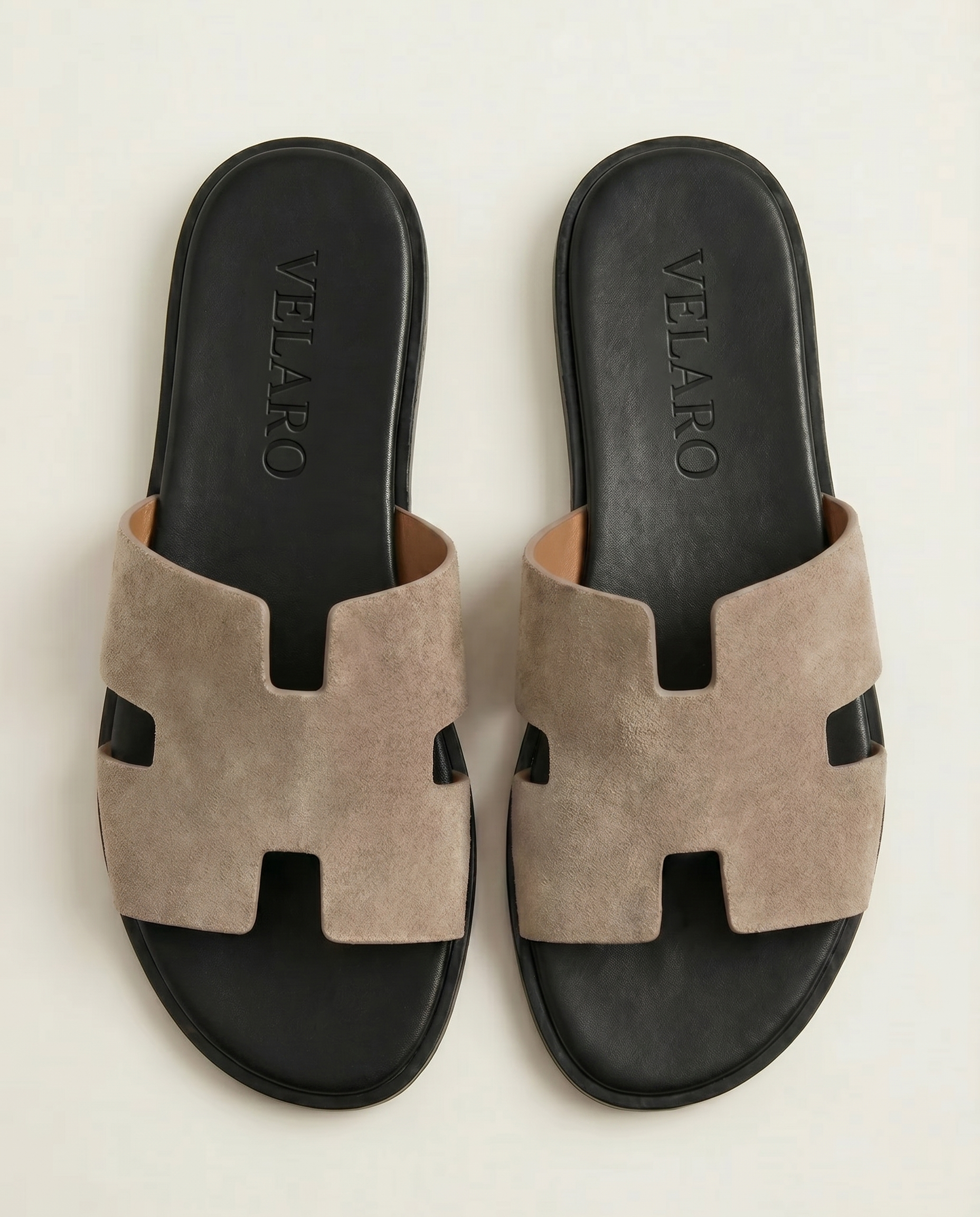 Matera Suede Sandal Taupe