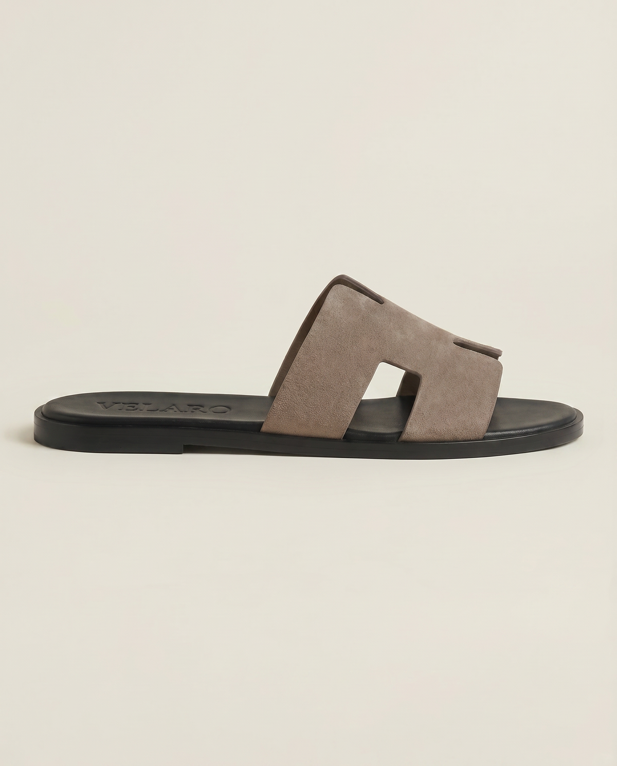 Matera Suede Sandal Taupe